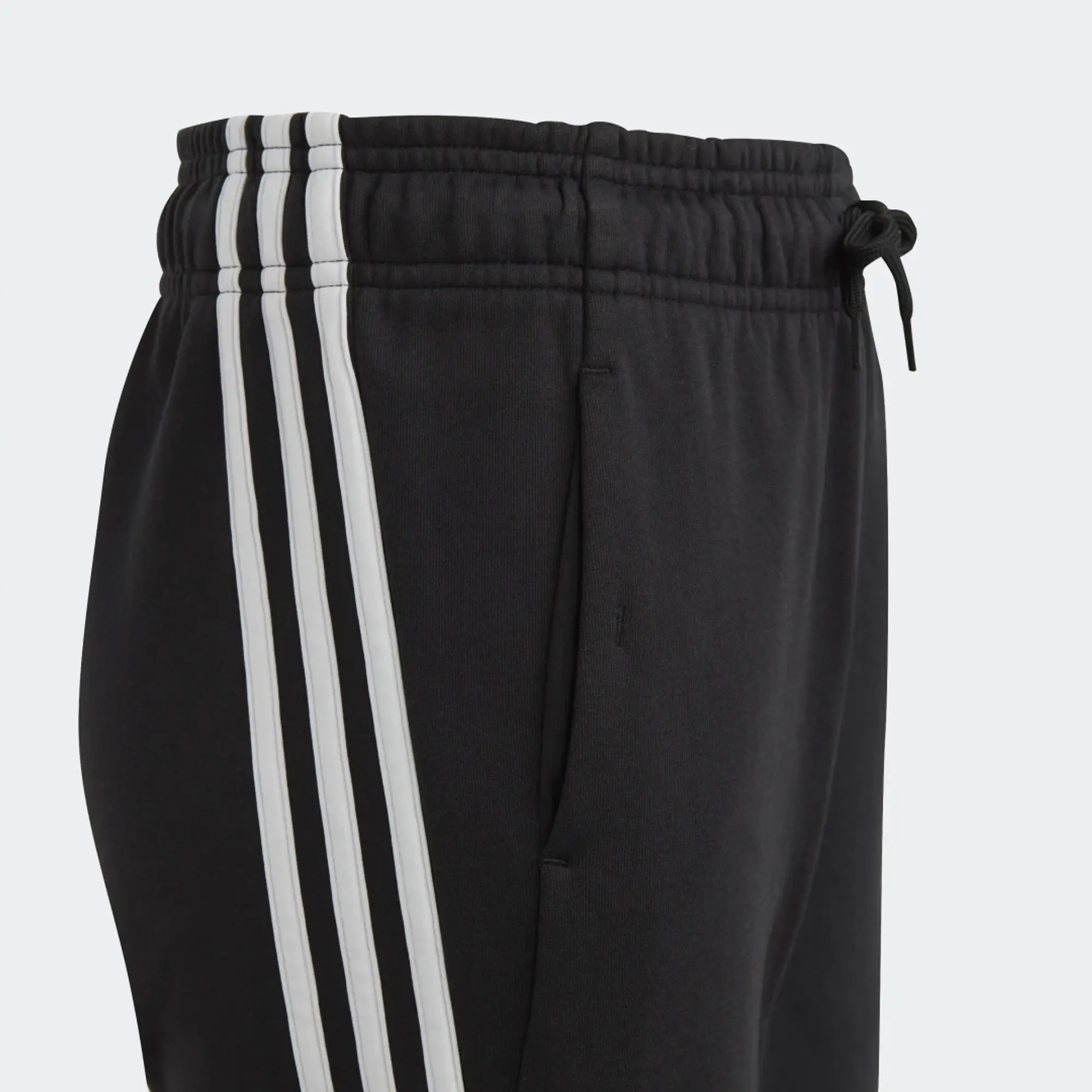 Manchester United x adidas Kids Future Icons 3-Stripes Cotton Joggers Black