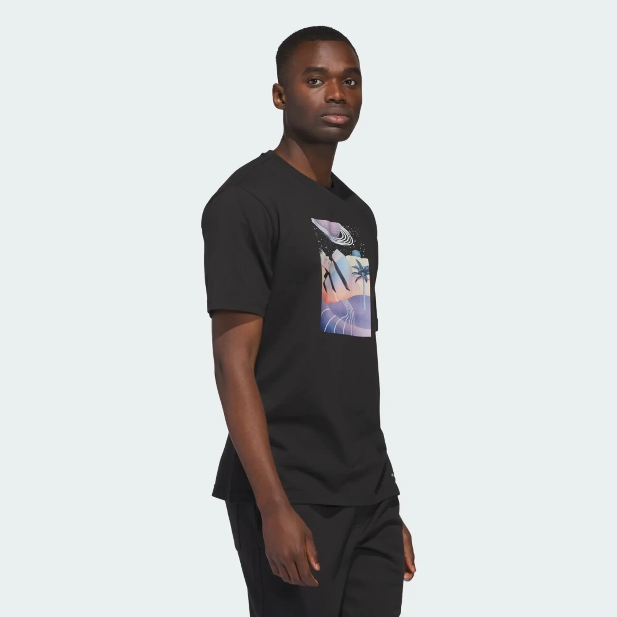 adidas Graphic Logo T Shirt Mens