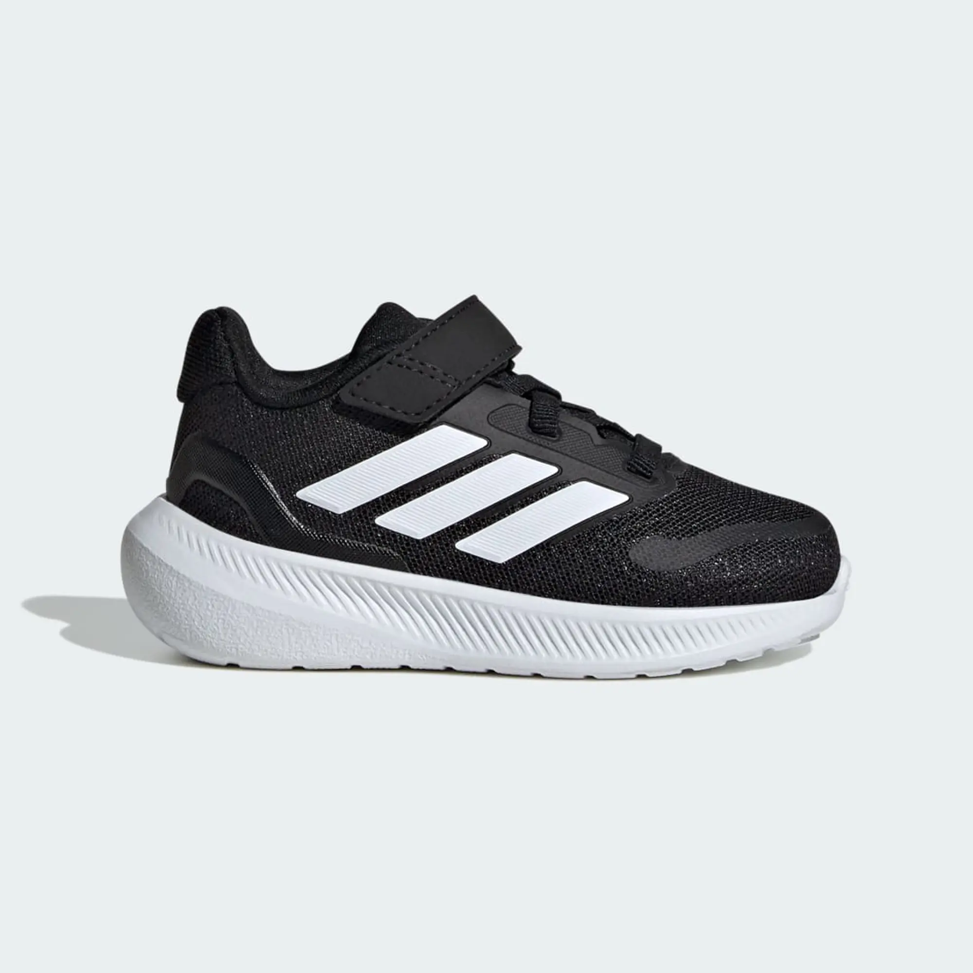 adidas Baby Runfalcon 5.0 Running Shoes, Black/White