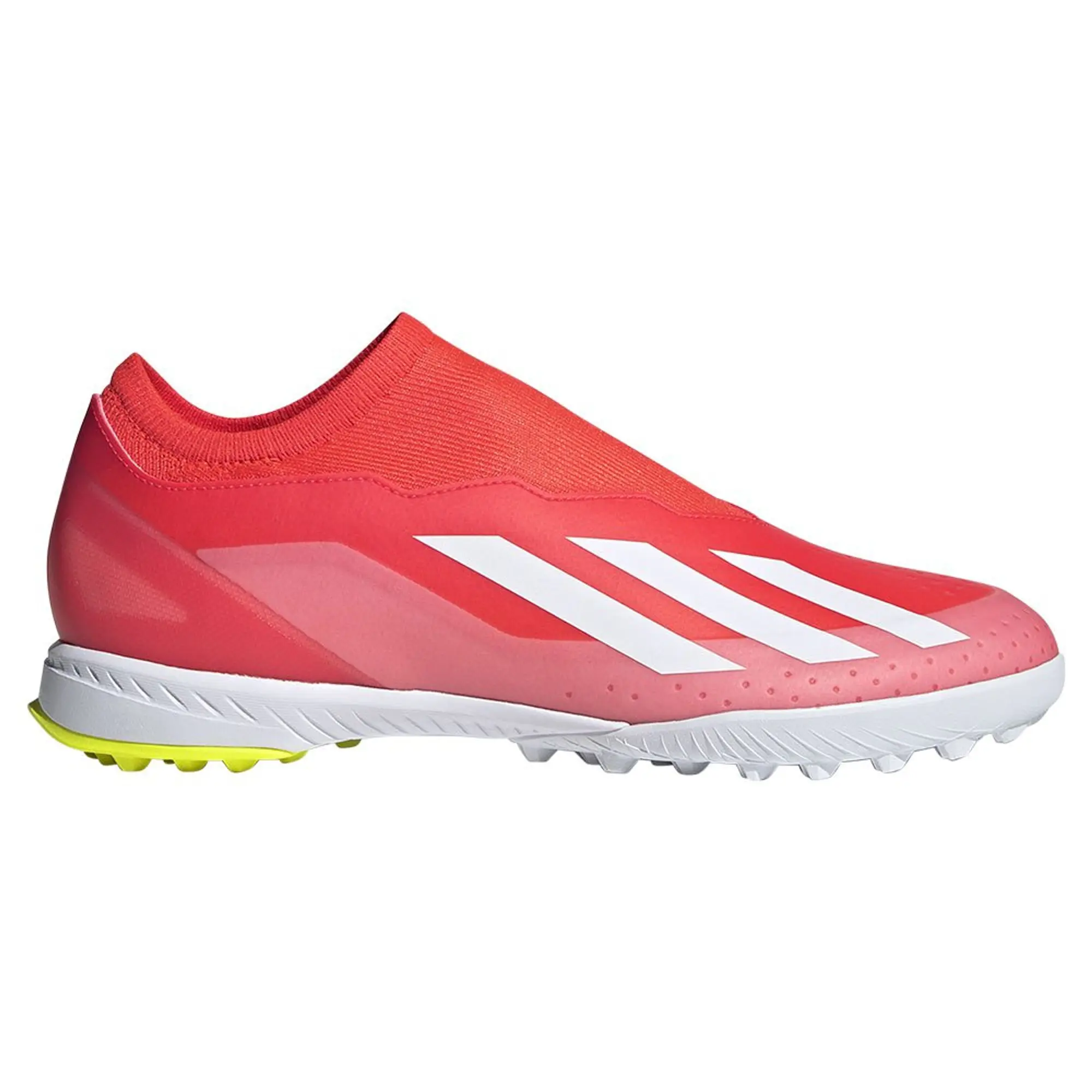 Adidas X Crazyfast League Laceless Tf Energy Citrus - Solar Red/Footwear White/Solar Yellow - ['Red']