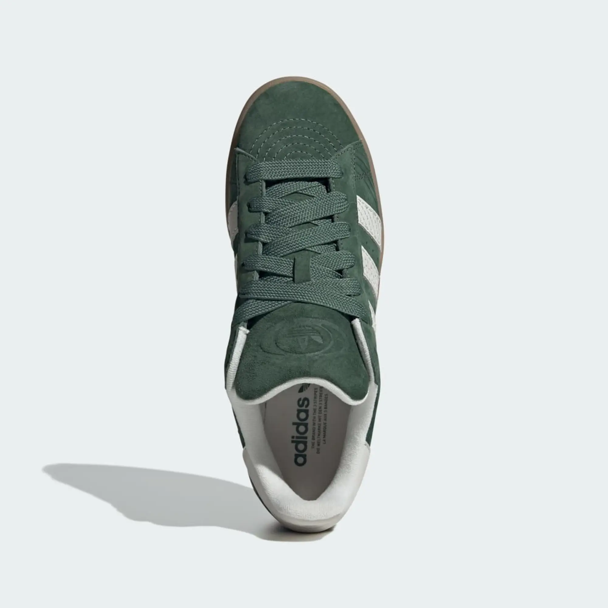 Adidas Originals Campus 00S Trainers In Green And Off White-Multi