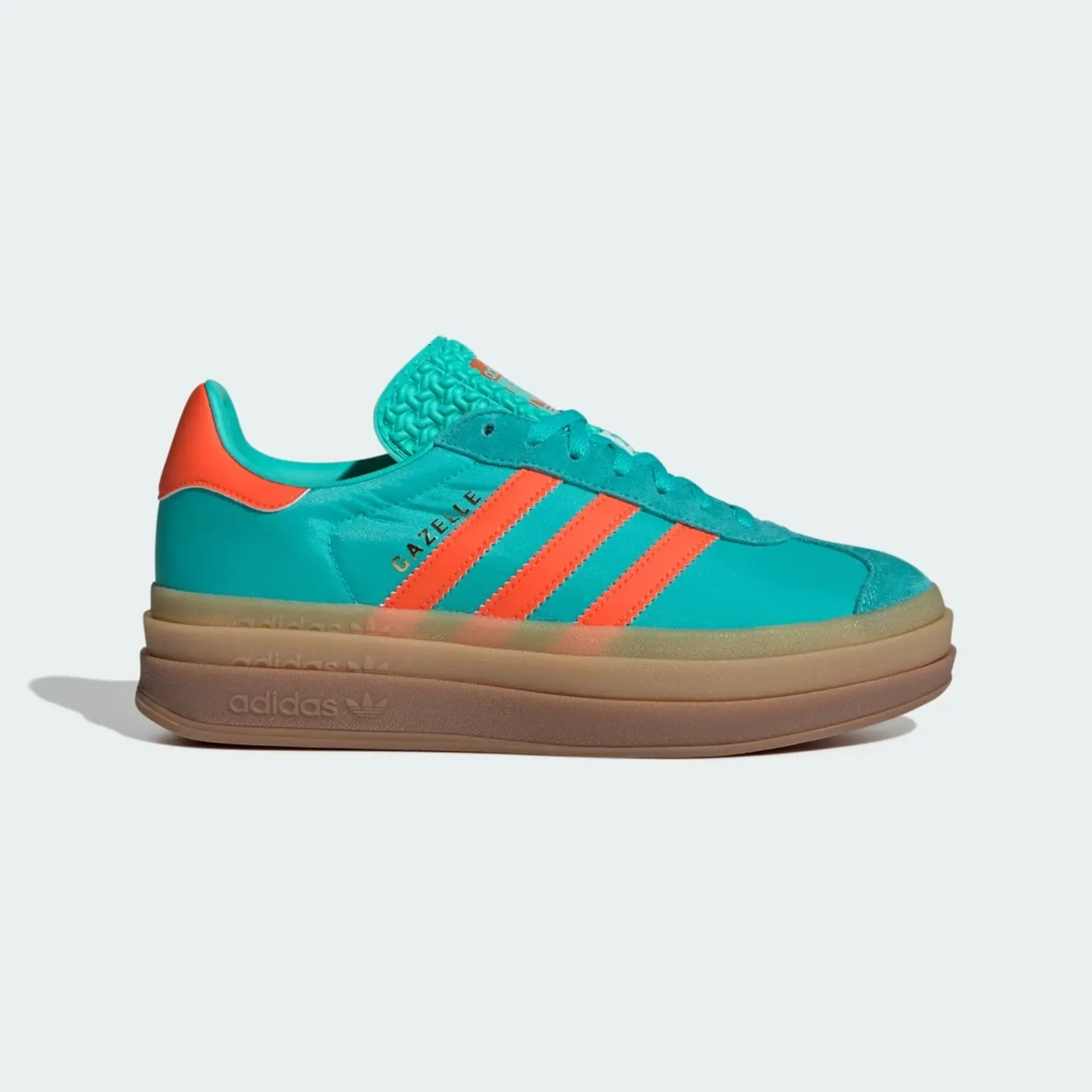 Adidas Originals Gazelle Bold Trainers In Green