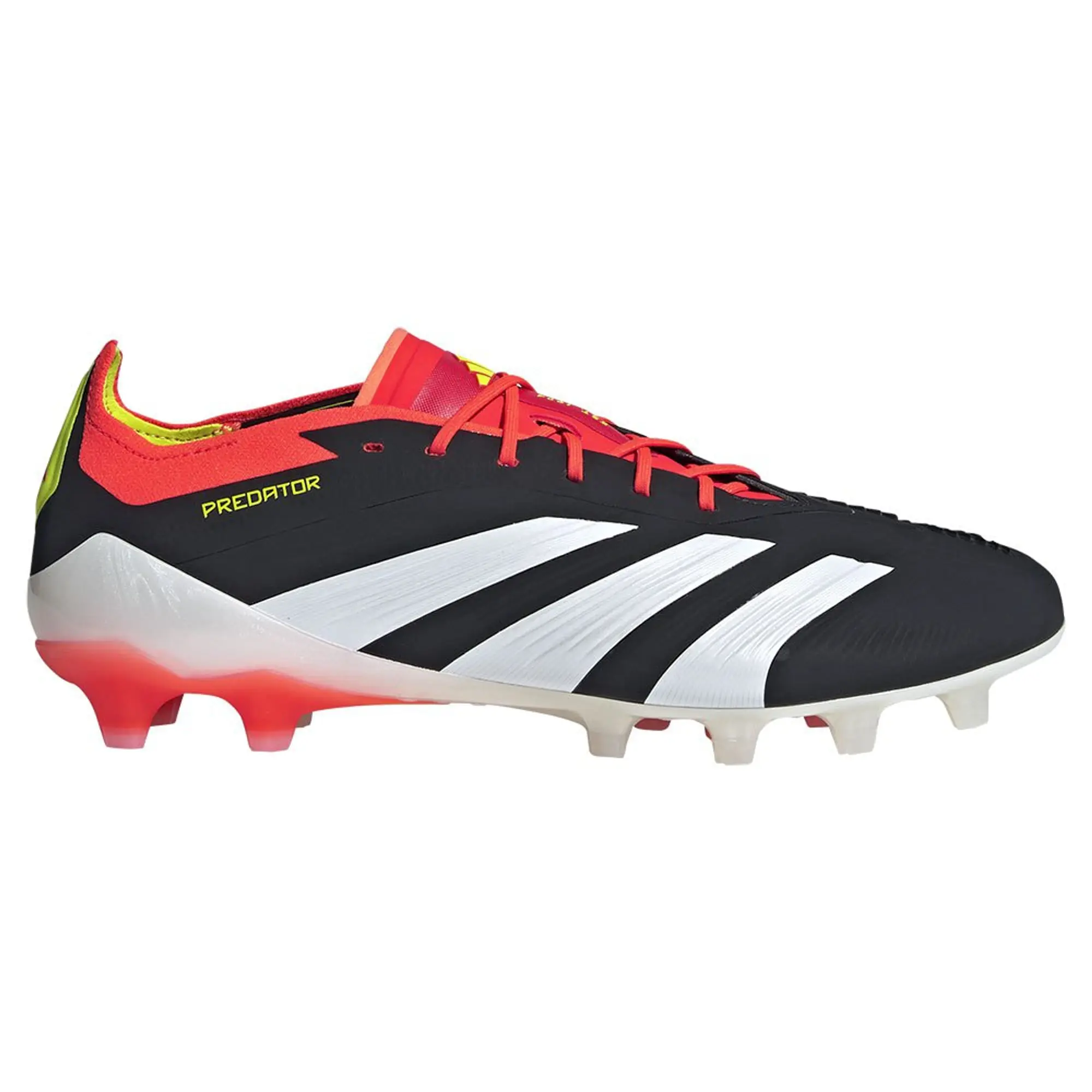 Adidas Predator Elite Ag Solar Energy - Core Black/Footwear White/Solar Red - ['Black']