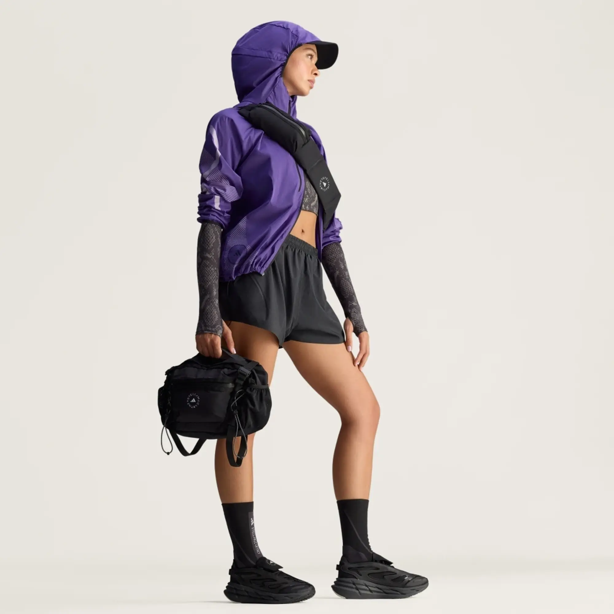 Shorts Adidas X Stella Mccartney Running Short Black M