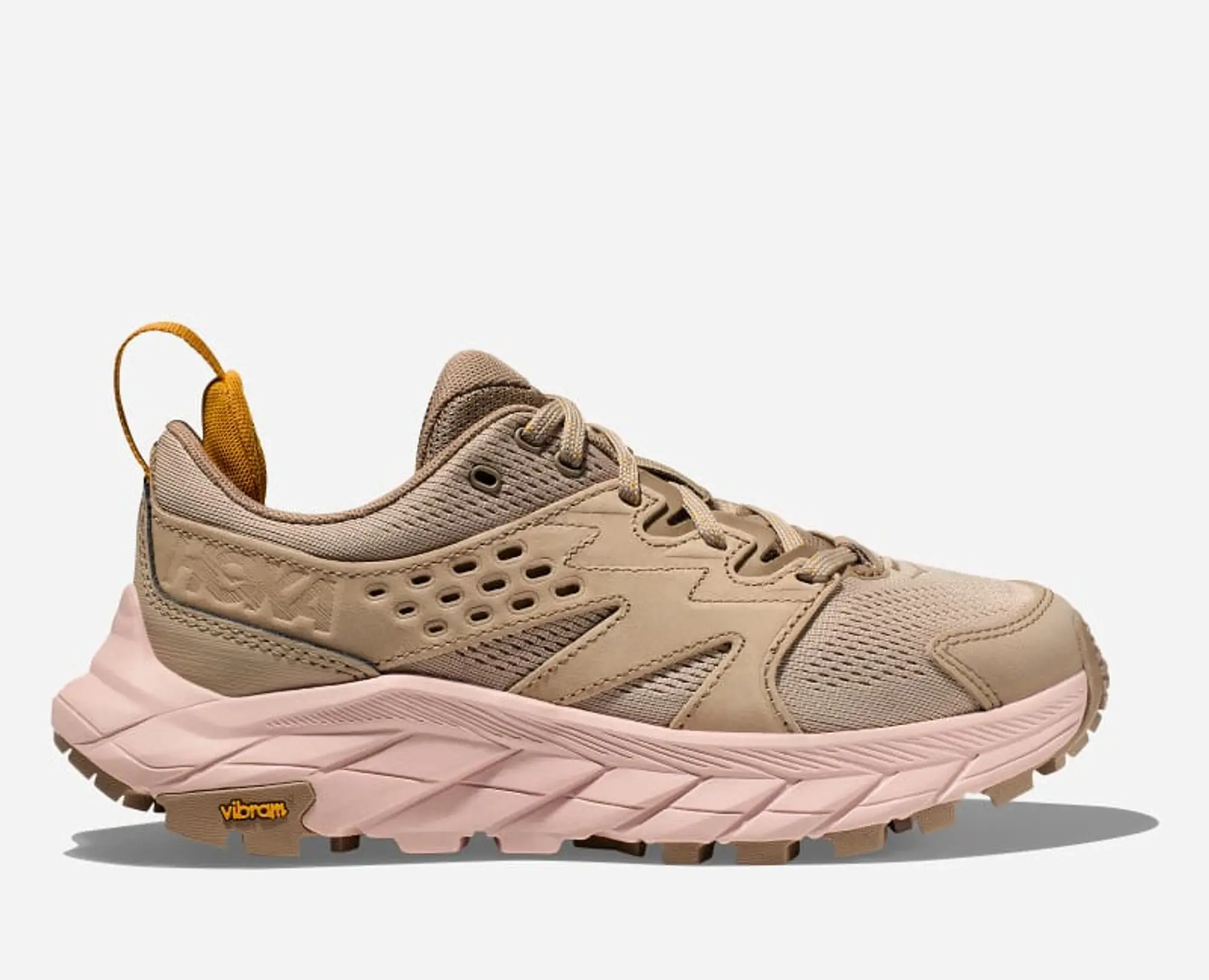 Hoka One One Women's Anacapa Breeze Low Oxford Tan/Peach Whip