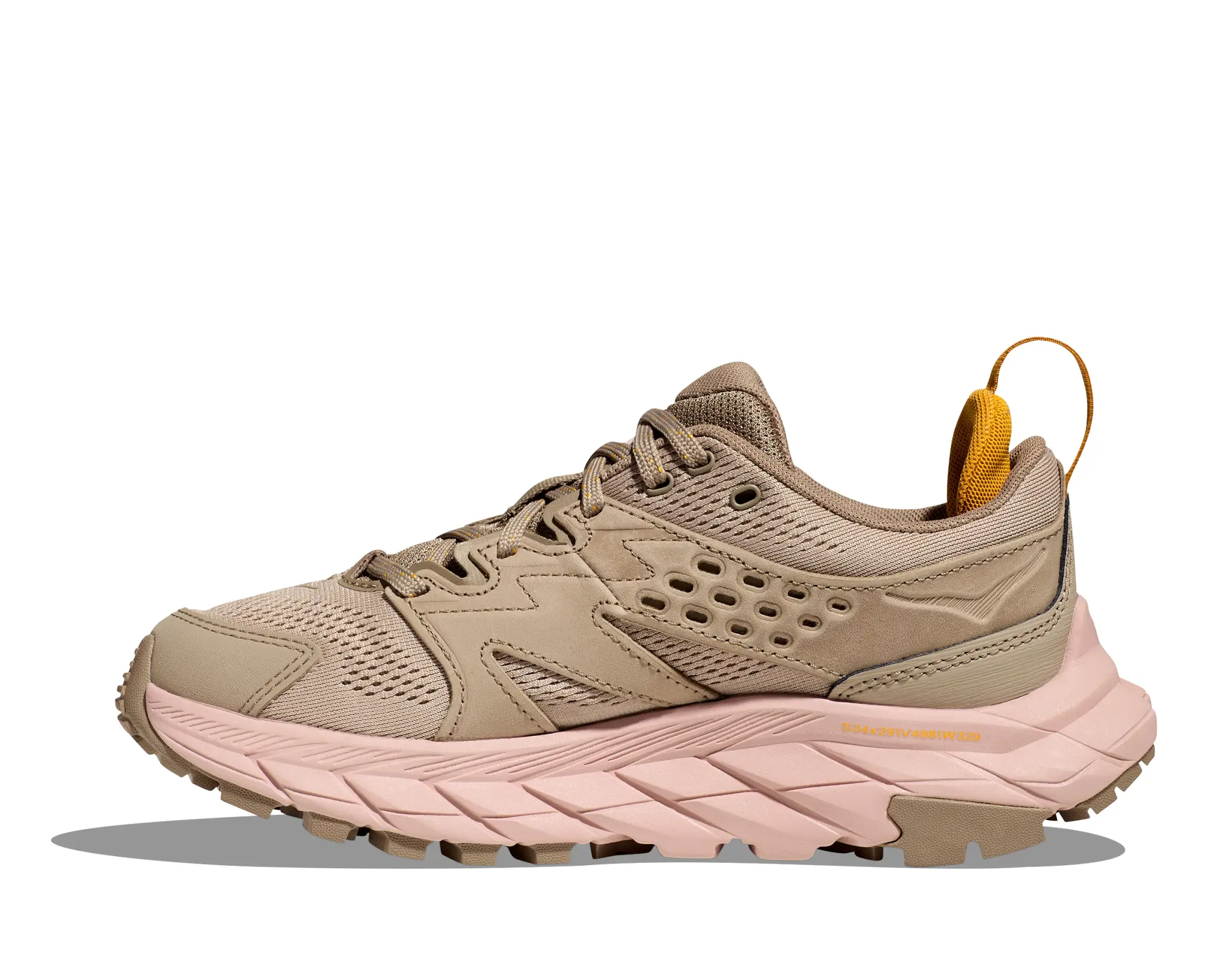 Hoka One One Women's Anacapa Breeze Low Oxford Tan/Peach Whip