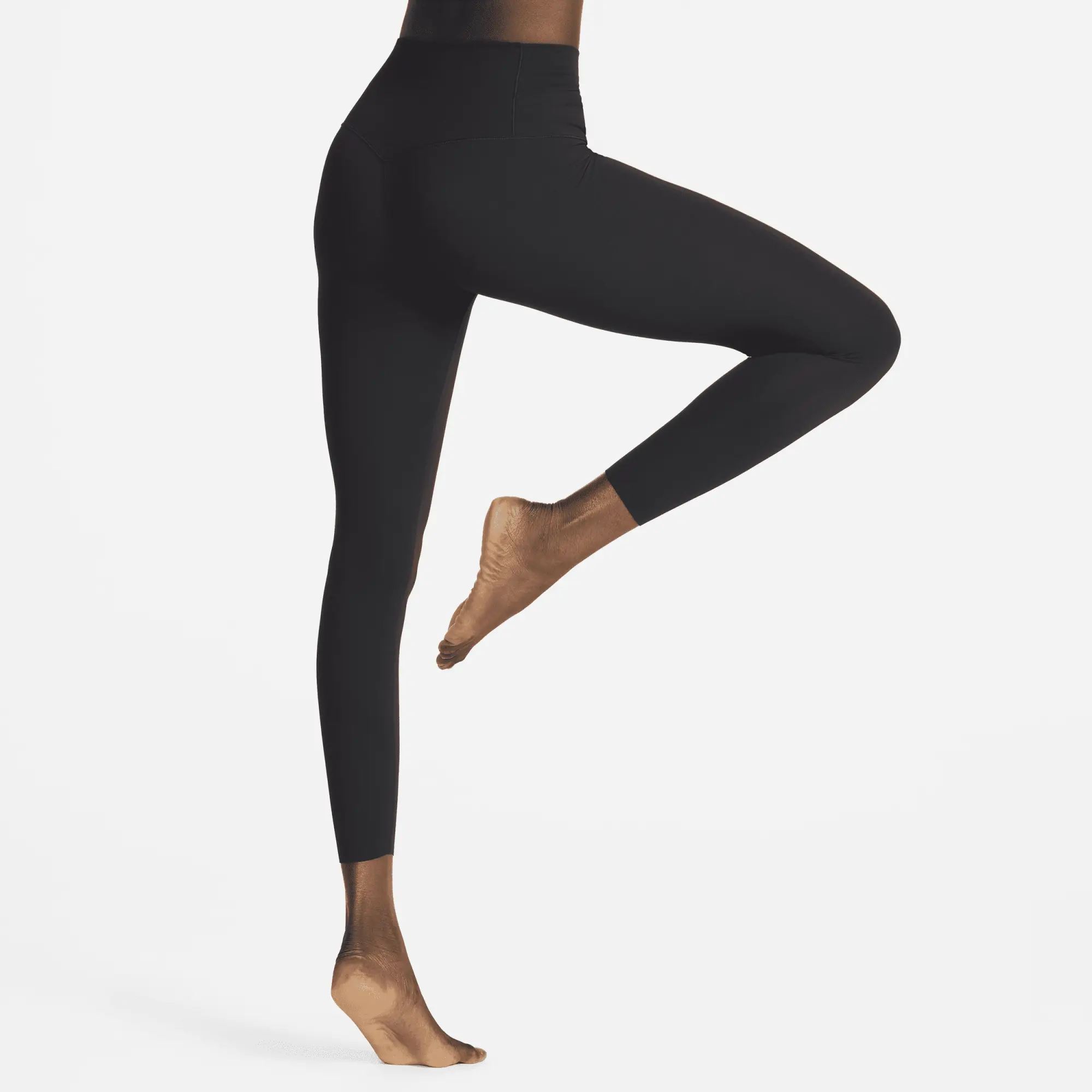 Nike Women's Zenvy High Waisted 7/8 Leggings - Black - Size: Medium