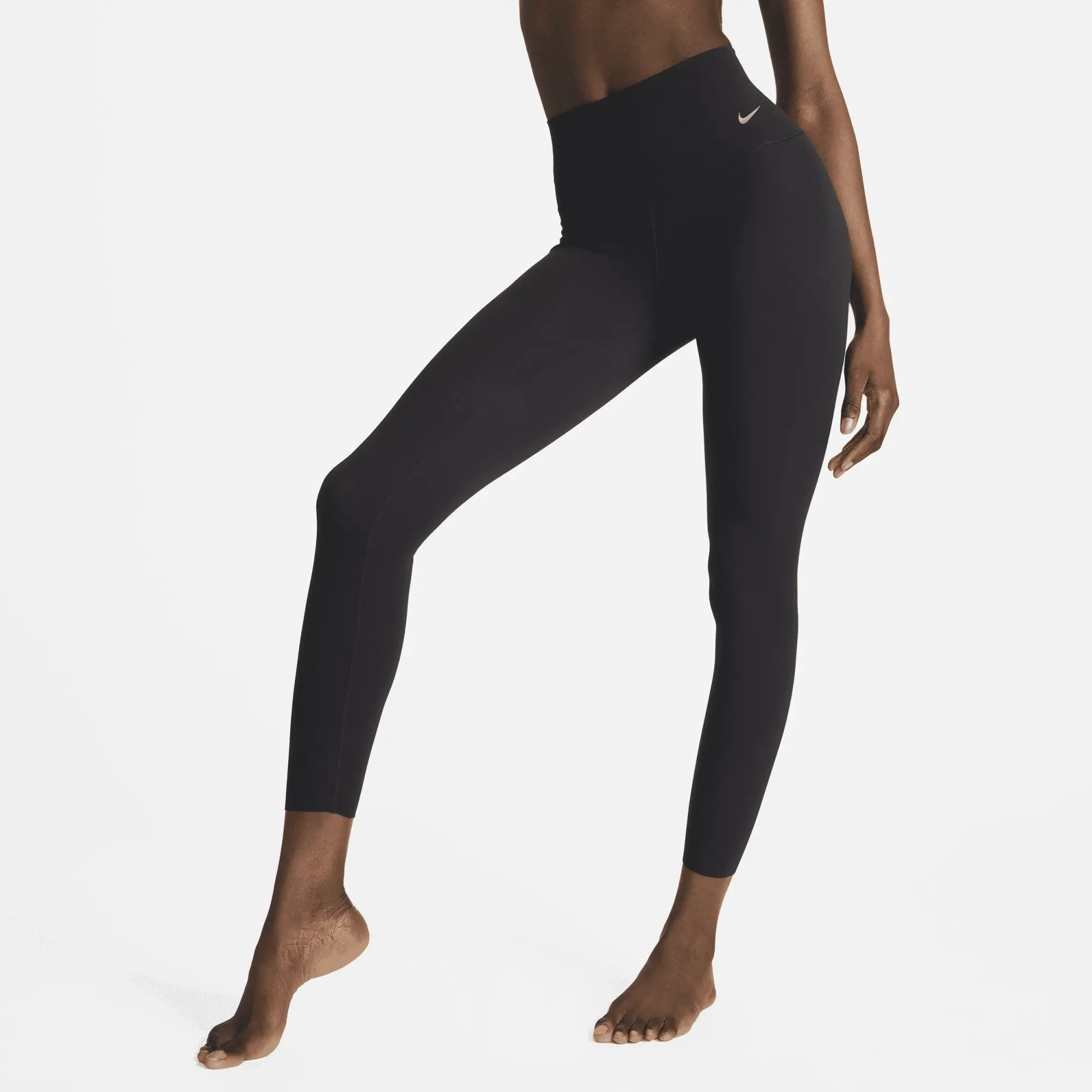 Nike Women's Zenvy High Waisted 7/8 Leggings - Black - Size: Medium