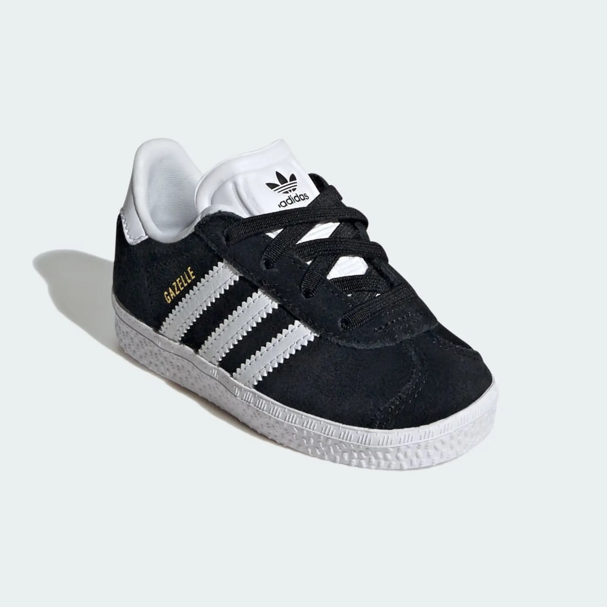 Adidas Originals Gazelle Comfort Closure Elastic Laces Infant Trainers