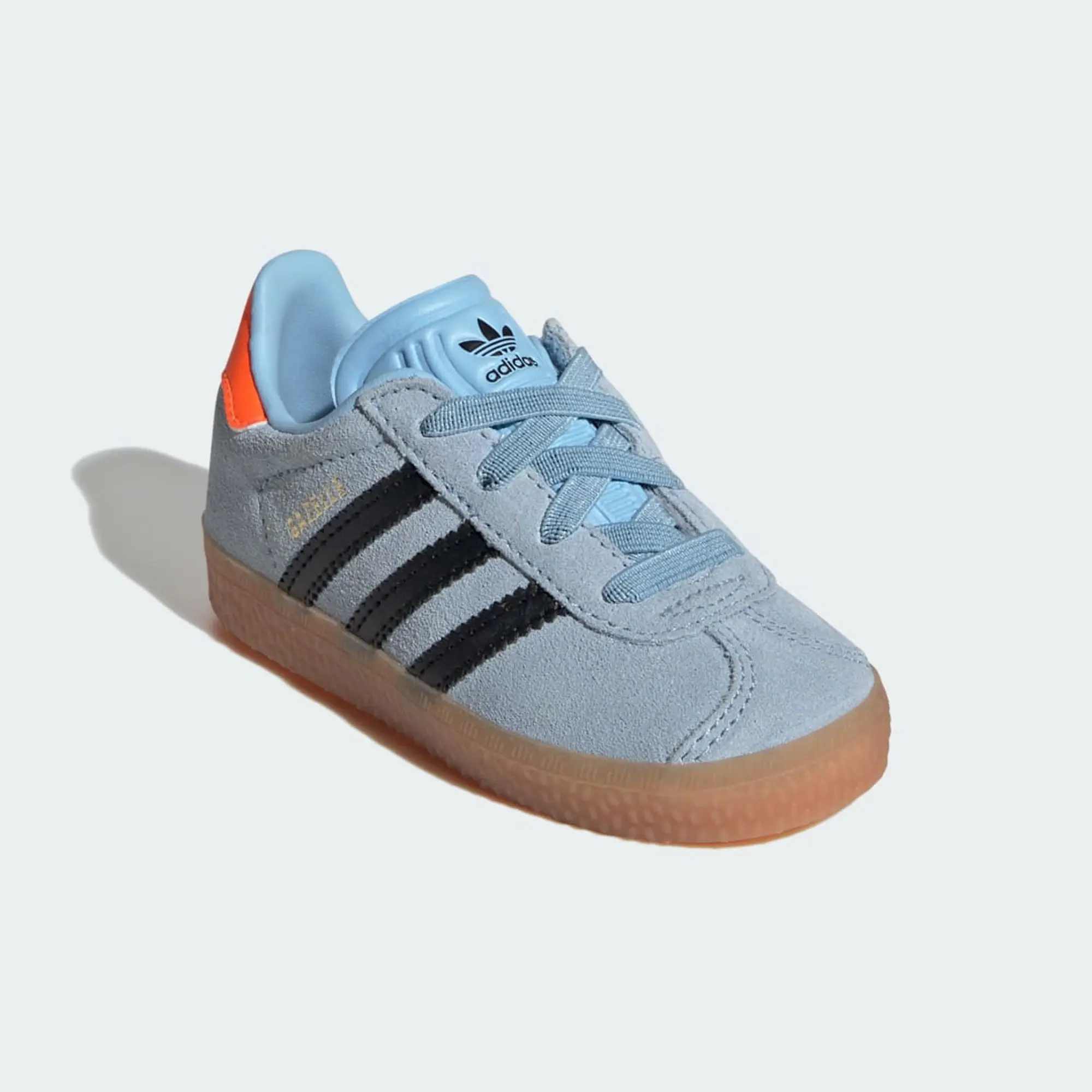 adidas Originals Toddler Gazelle Comfort Closure Elastic Laces TD