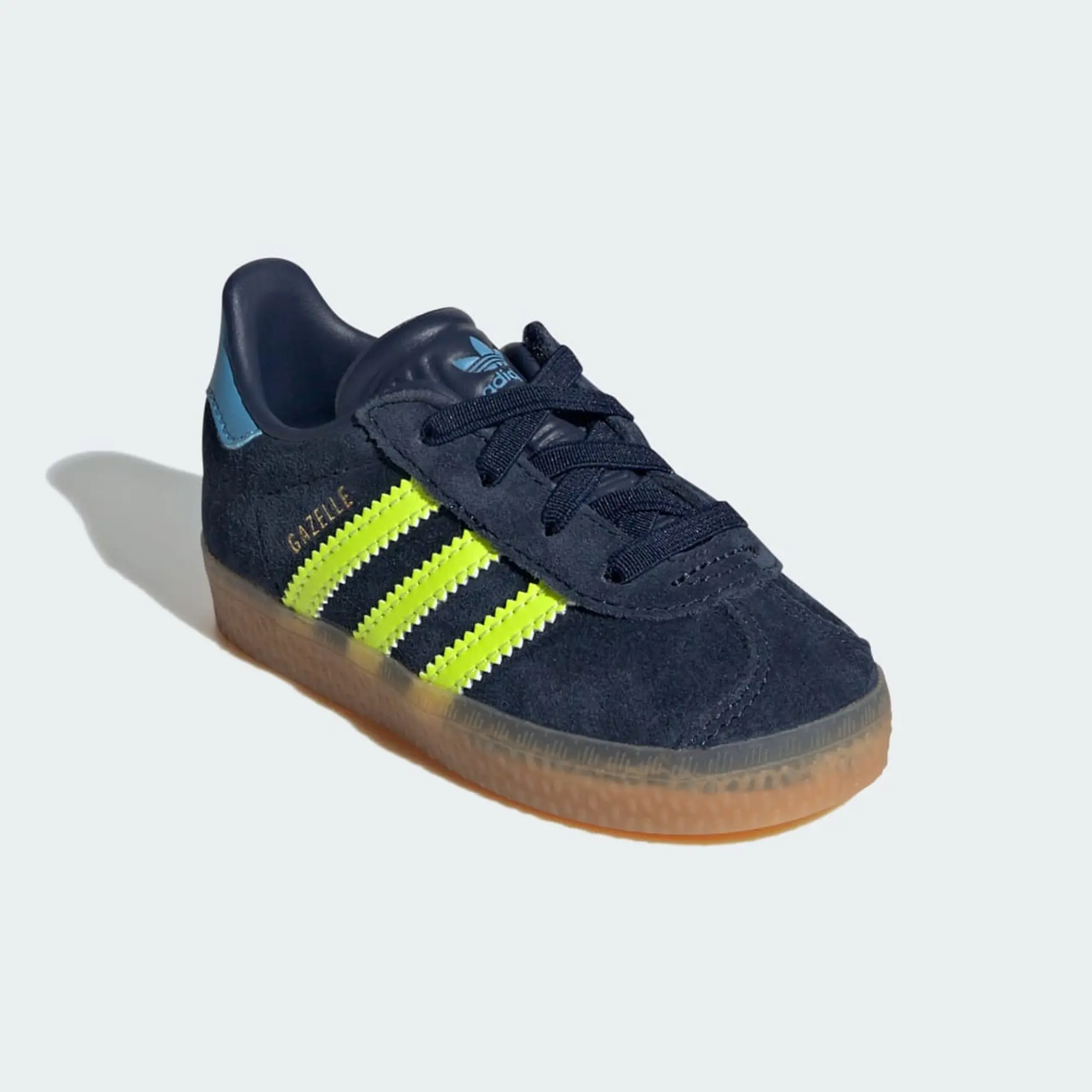 adidas navy multi gazelle Boys Toddler trainers