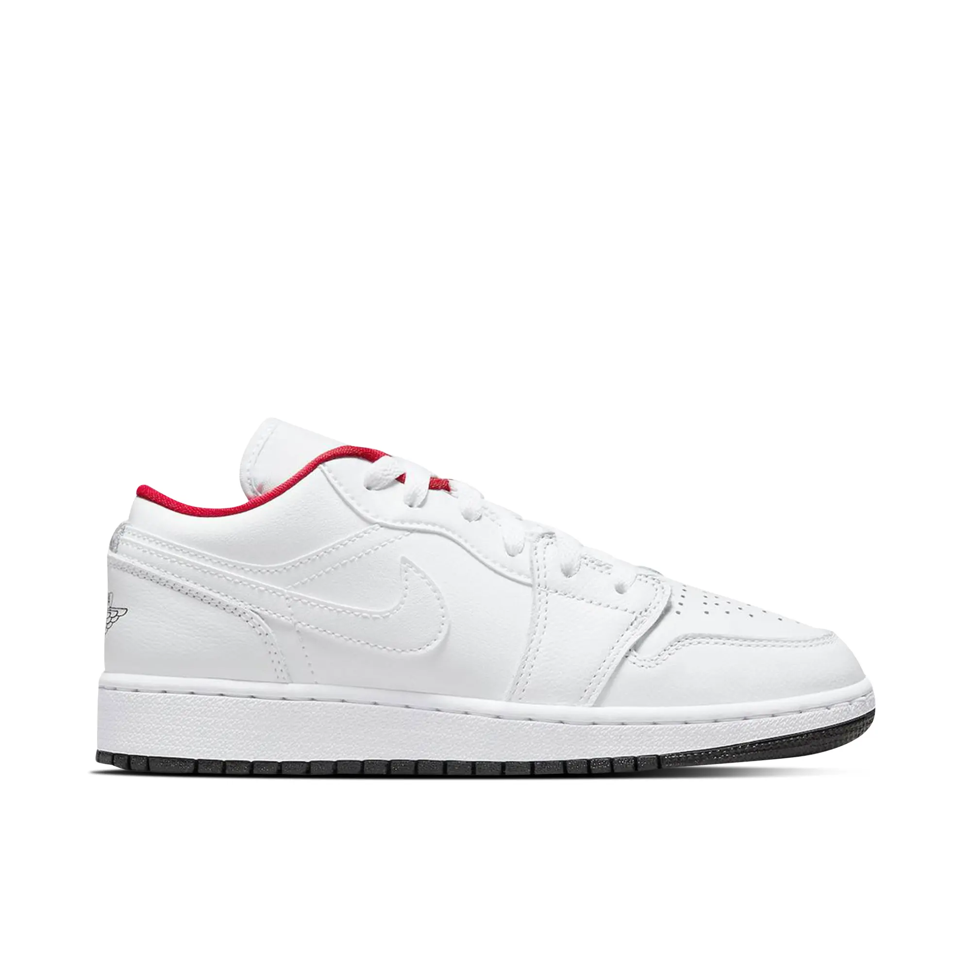 Nike Jordan Air Jordan Air Jordan 1 Low White Gym Red GS