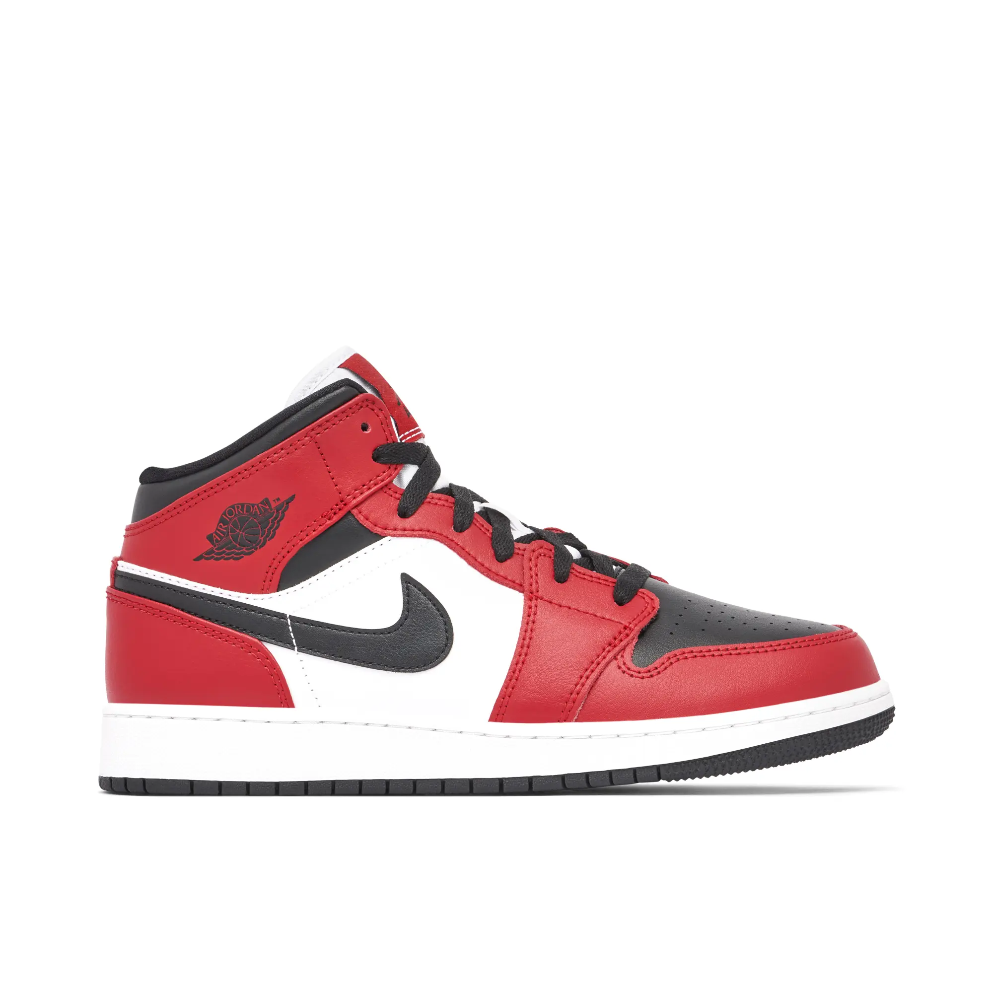Nike Jordan Jordan 1 Mid Chicago Black Toe (Gs)