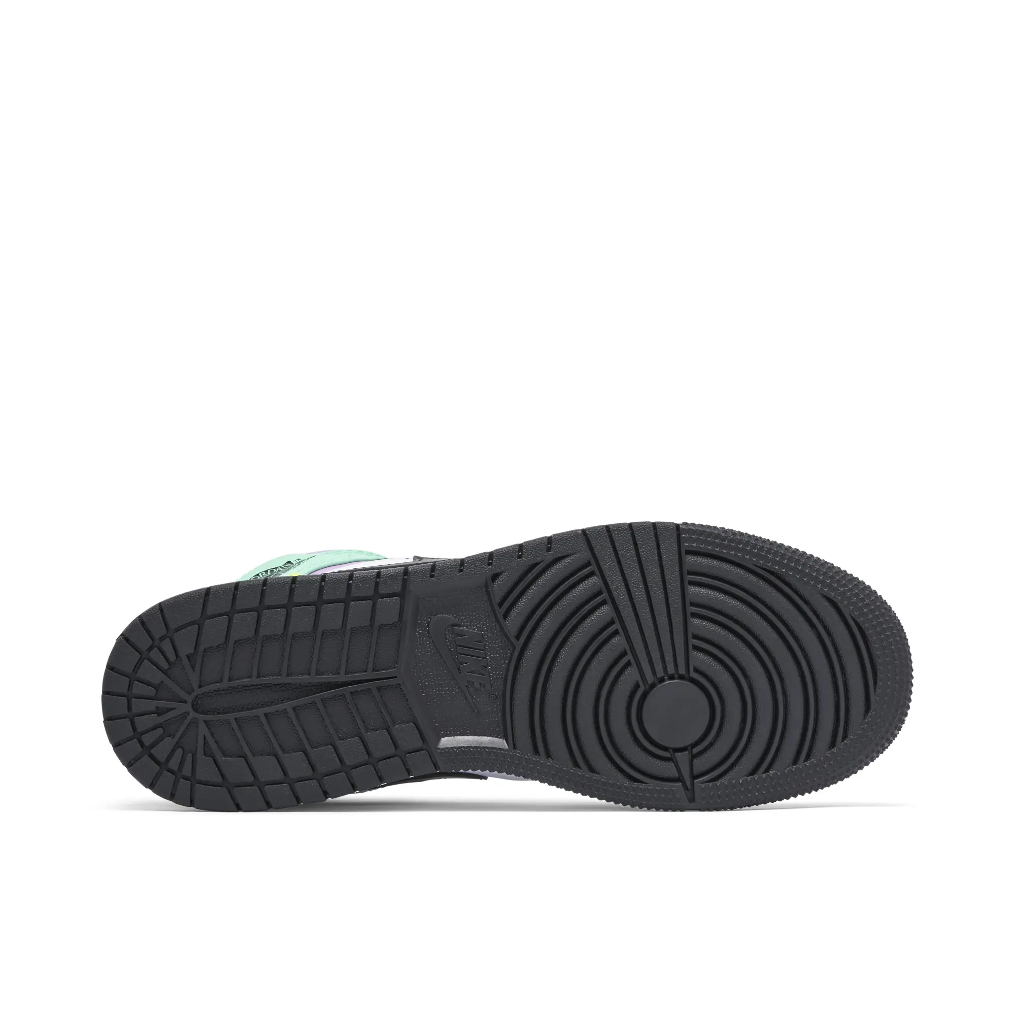 Nike Jordan Jordan 1 Mid Pastel Black Toe (Gs)