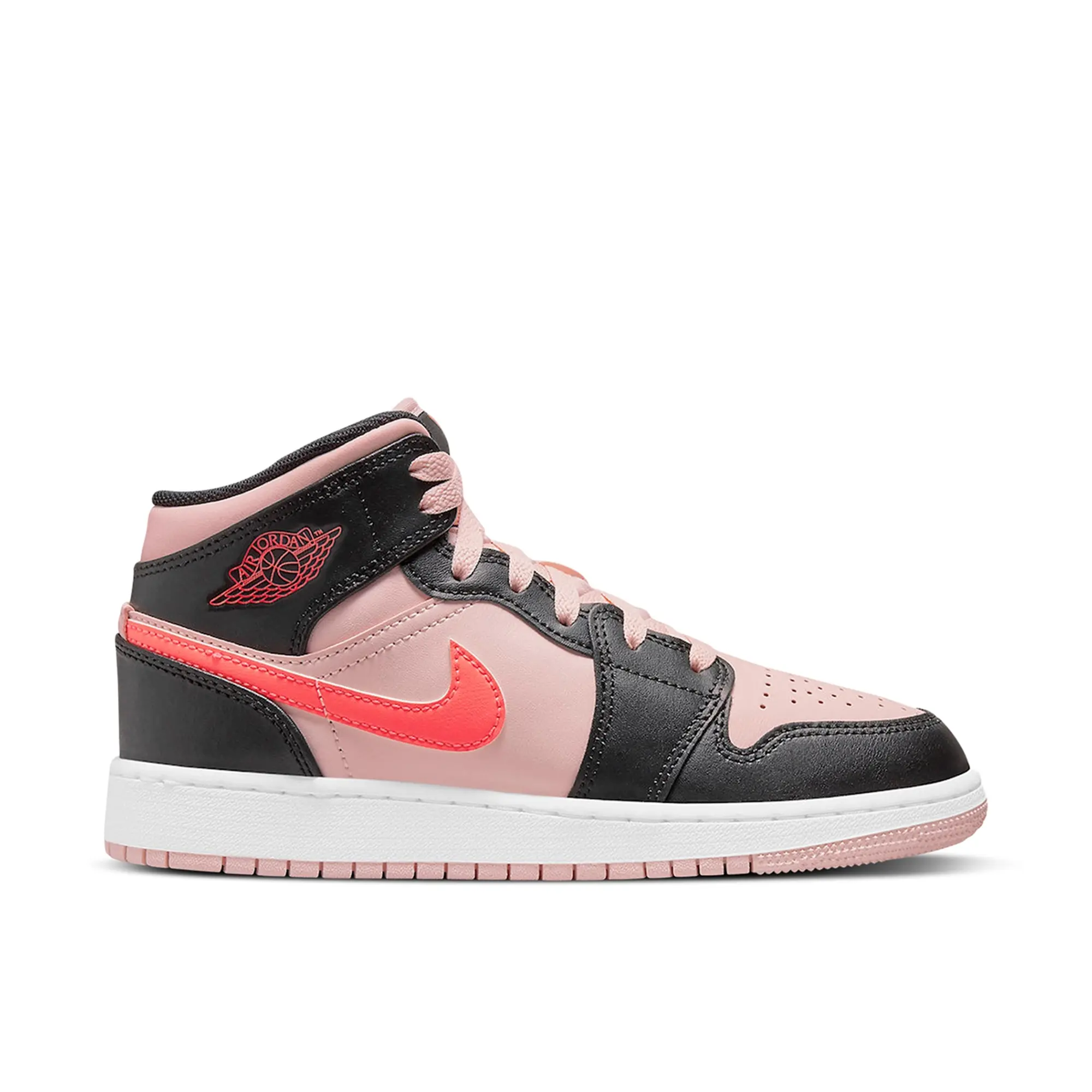 Nike Jordan Air Jordan Air Jordan 1 Mid Black Pink GS