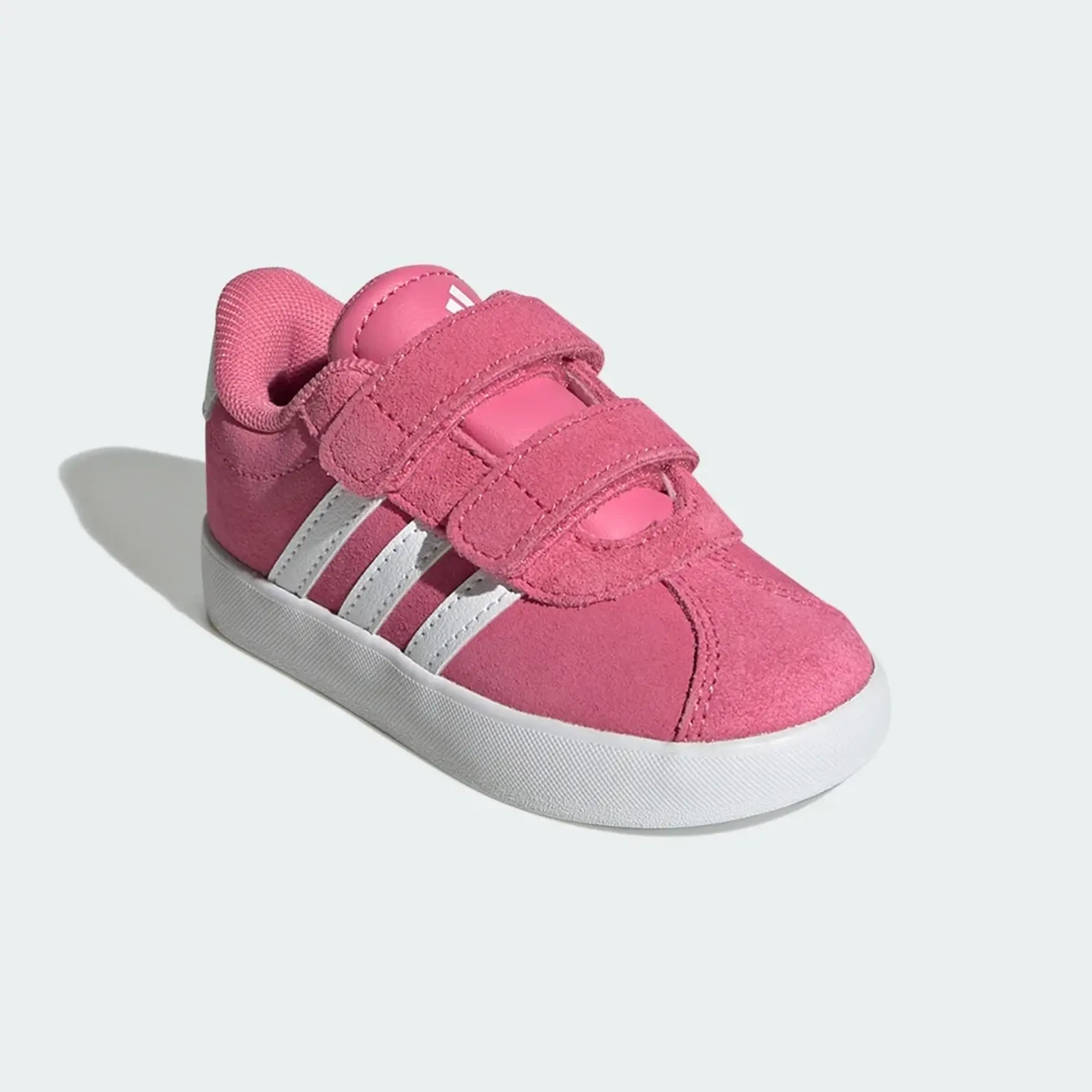 adidas  VL COURT 3.0 CF I  girls's Children's Shoes (Trainers) in Pink