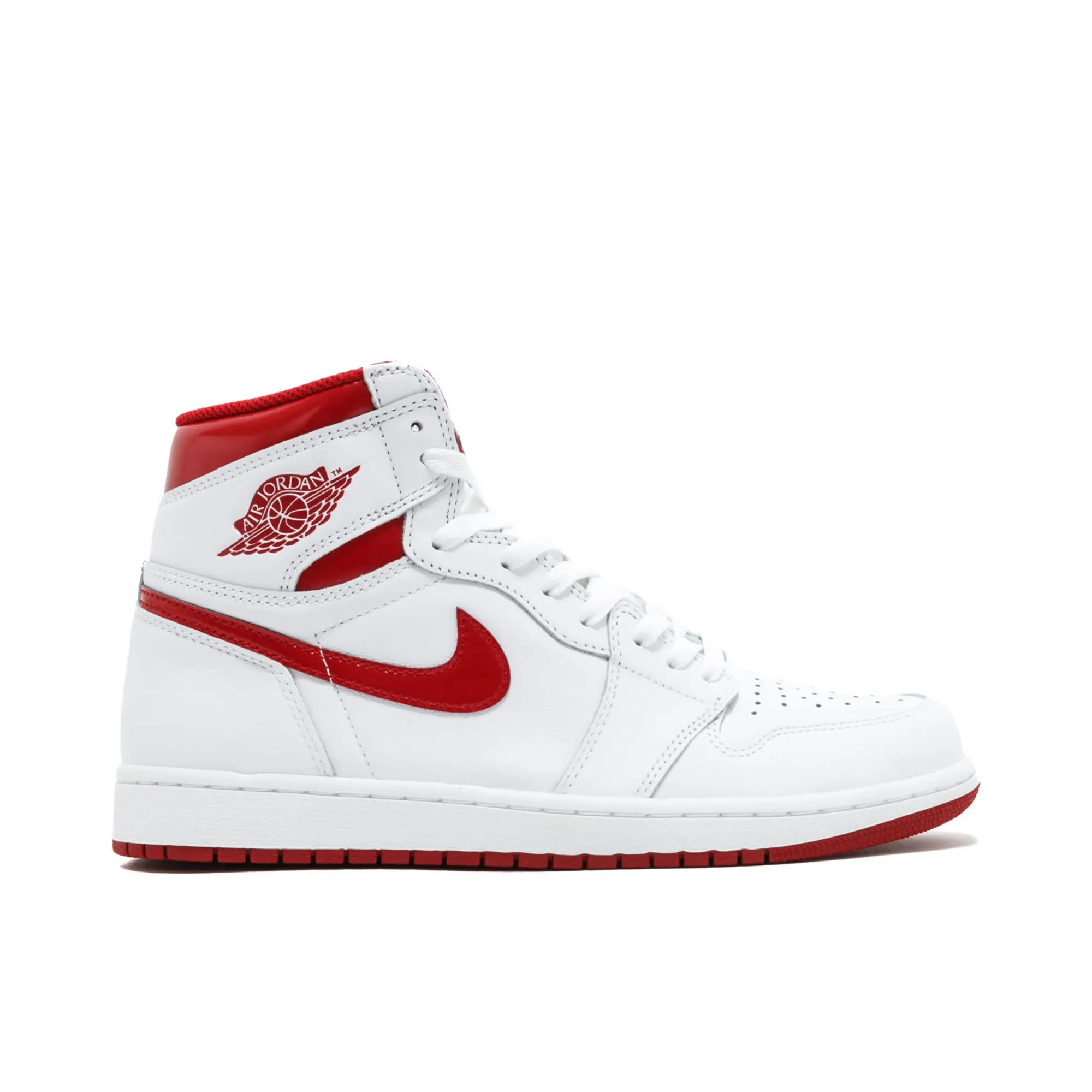 Nike Jordan Air Jordan Air Jordan 1 Retro High OG Metallic Red 555088 103 FOOTY.COM