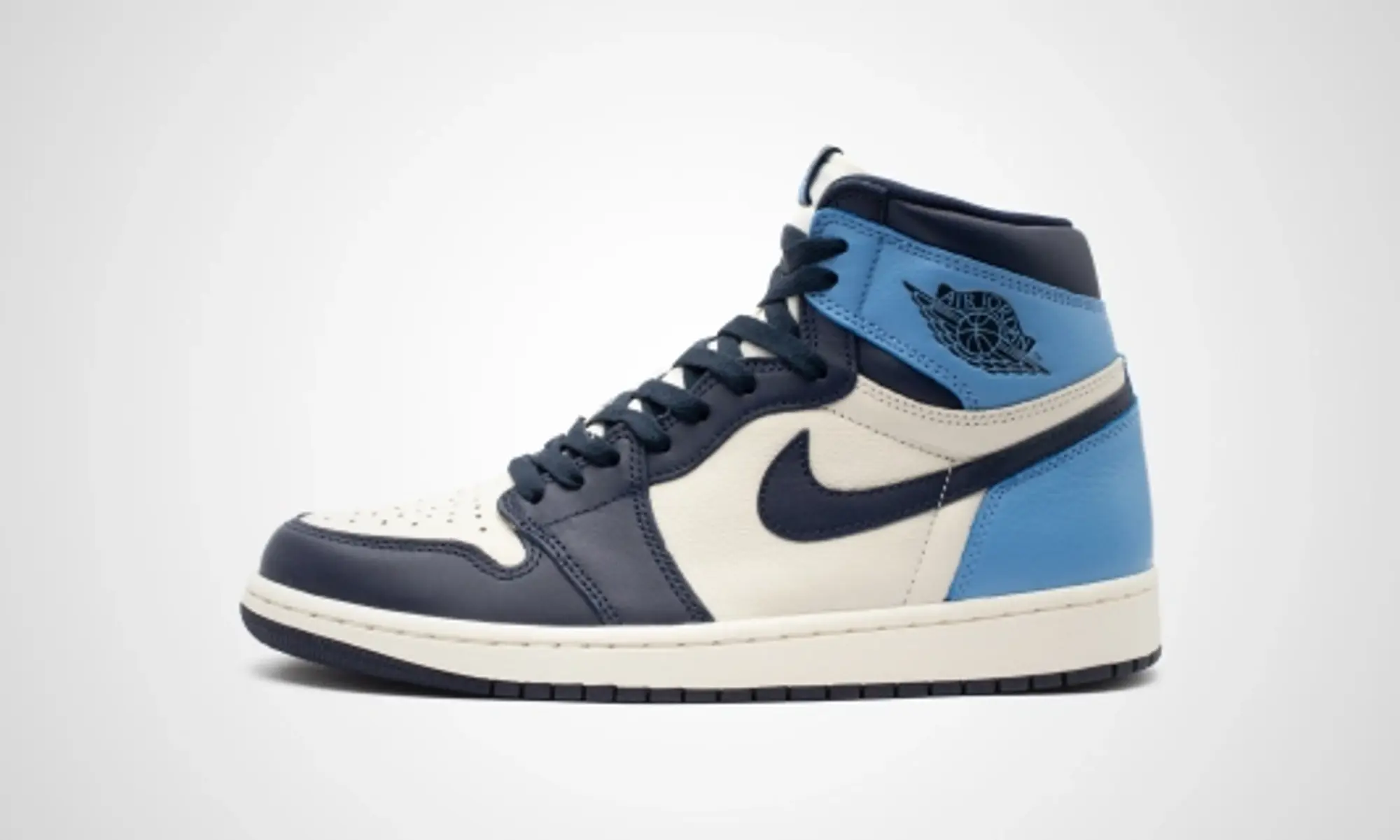 Nike Jordan Jordan 1 High Retro Obsidian Unc (Gs)