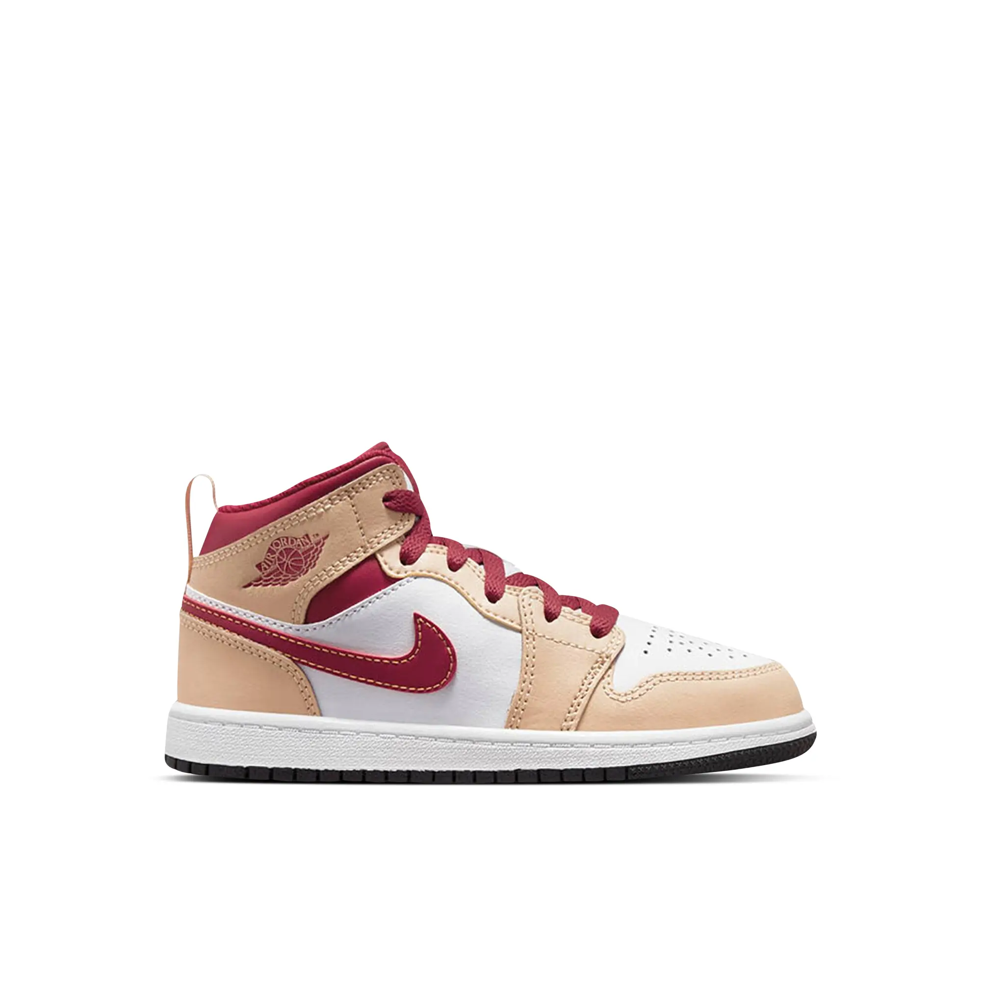 Nike Jordan Kids Jordan 1 Mid Light Cardlnal (Ps)