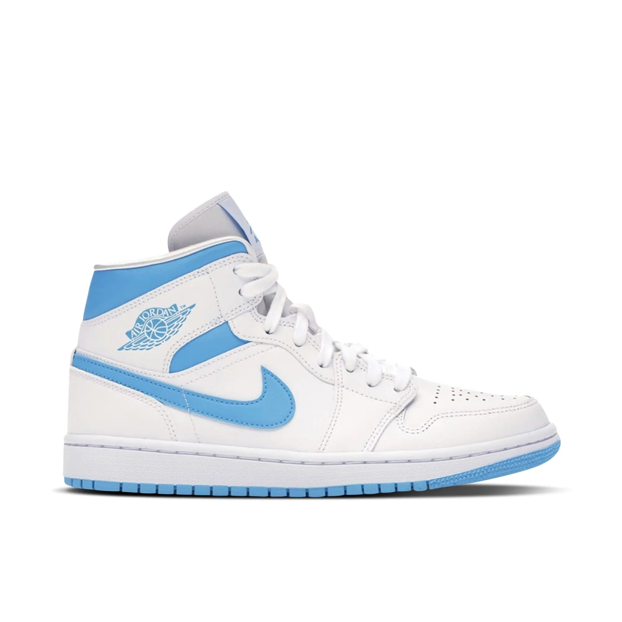 Nike Jordan Air Jordan Air Jordan 1 Mid UNC Blue Womens