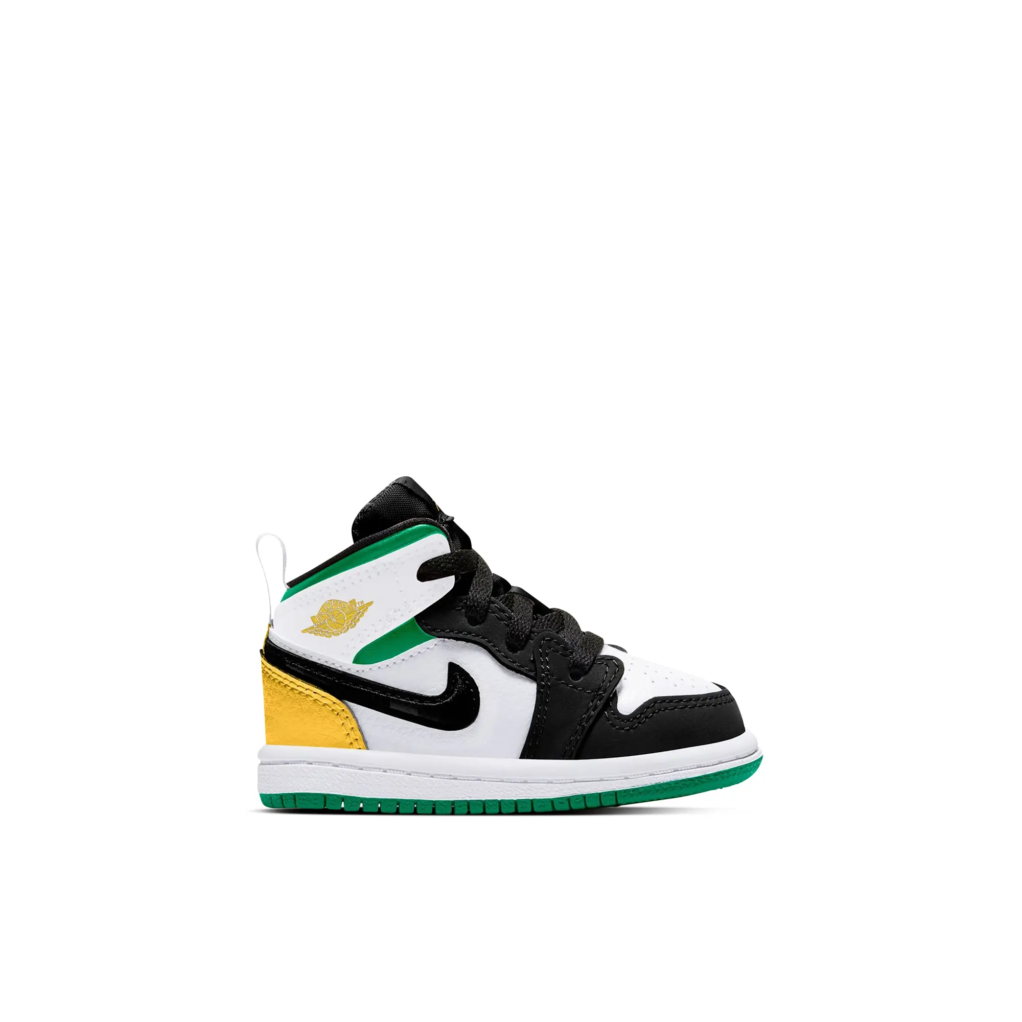 Nike Jordan Air Jordan Air Jordan 1 Mid SE White Laser Orange Lucky Green TD