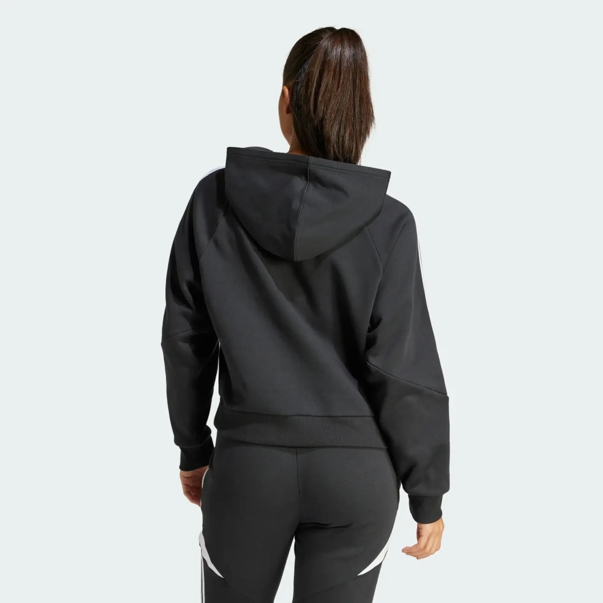 adidas  TIRO24 SWHOODW  women's Sweatshirt in Black