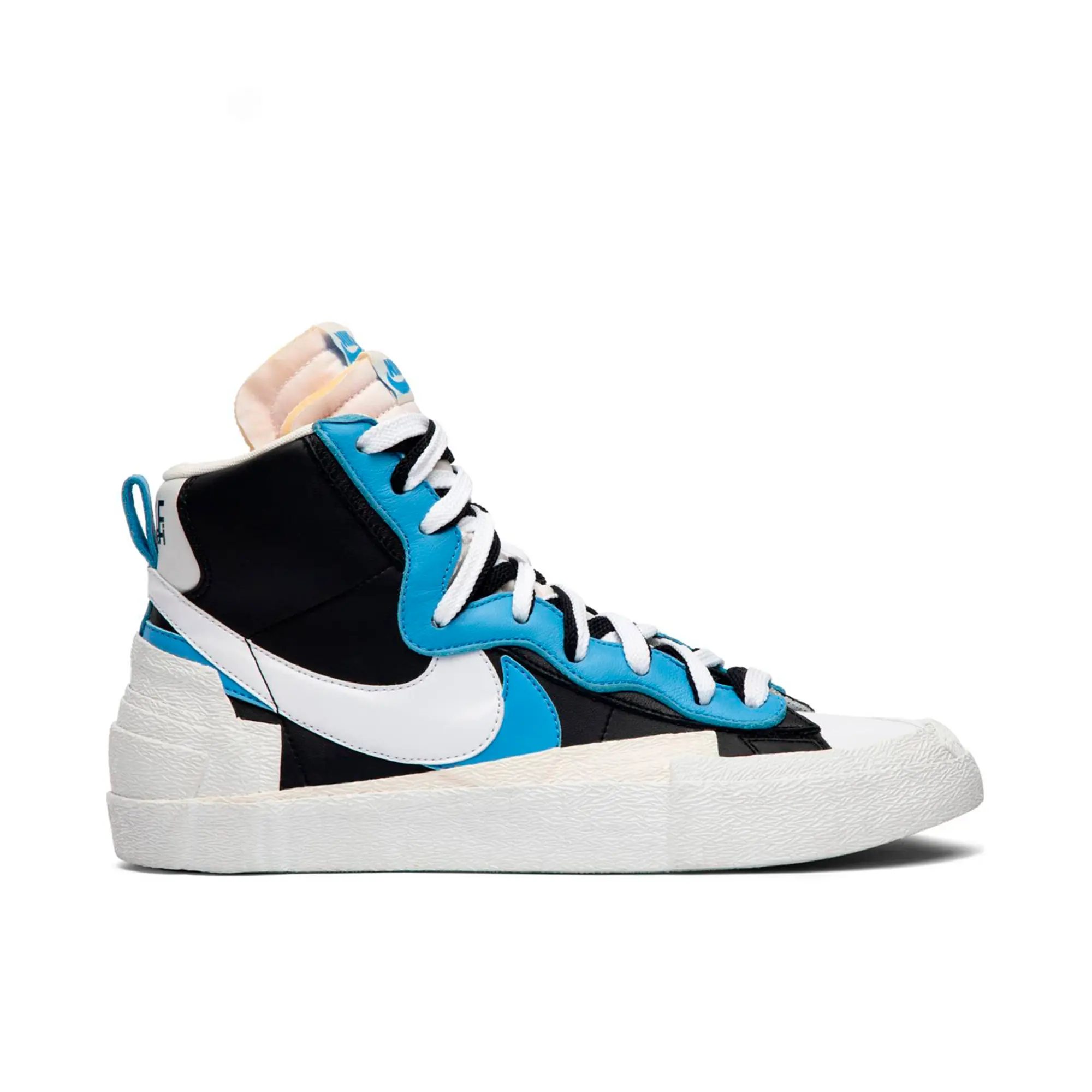 Nike Sacai x Nike Blazer Mid Black Blue