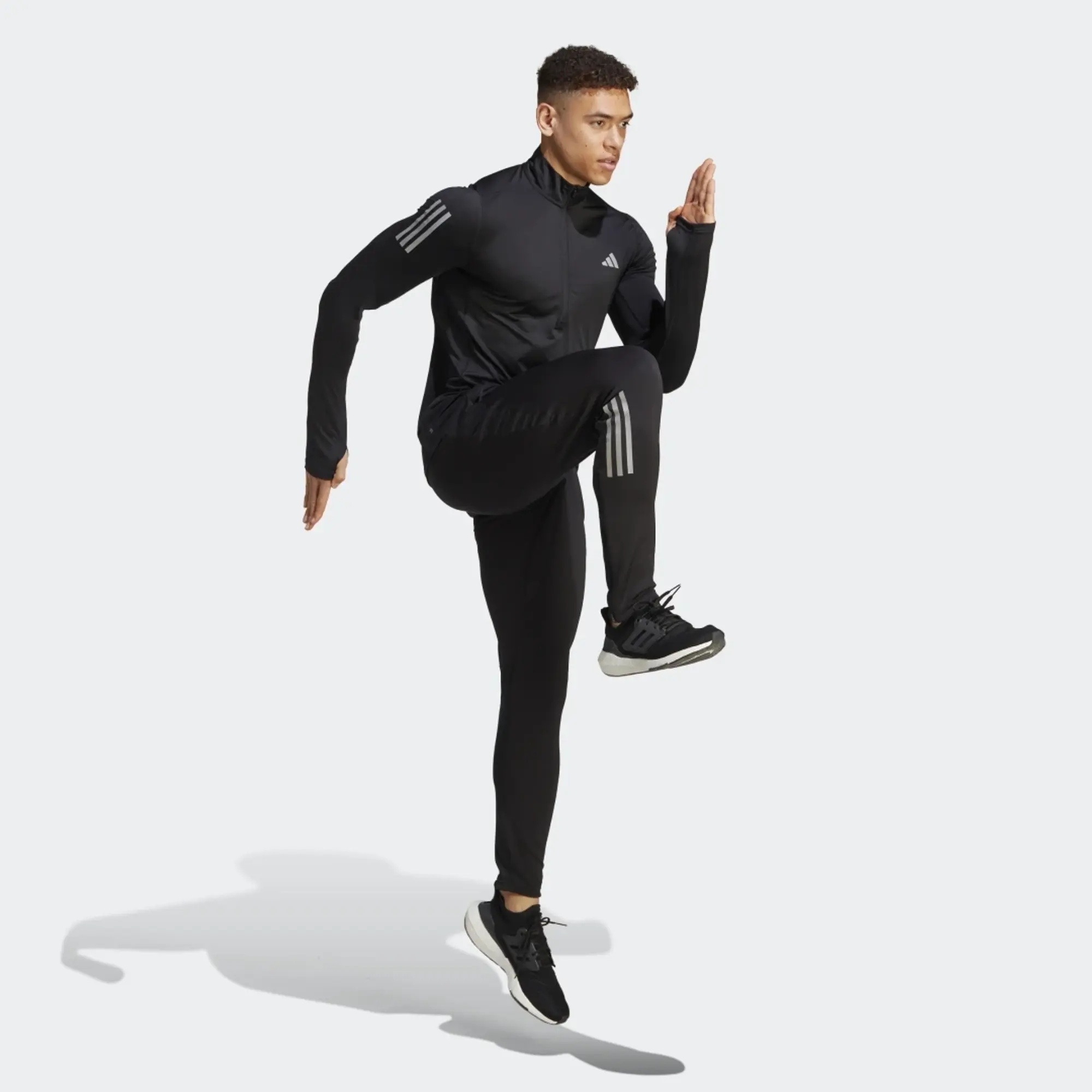 adidas Own the Run 1/4 Zip Long Sleeve Sweatshirt