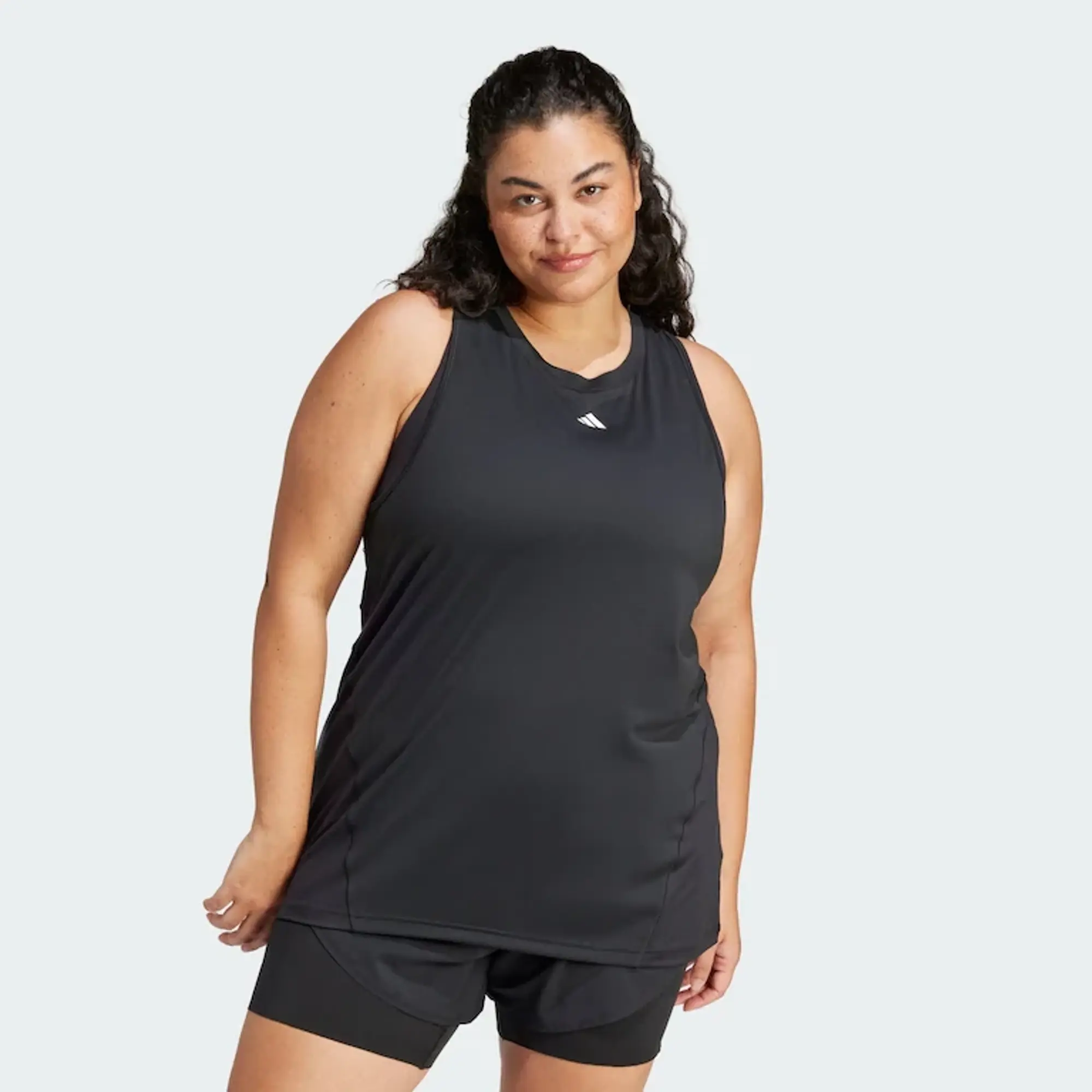 adidas Women Designed for Training Tank Top Plus Size