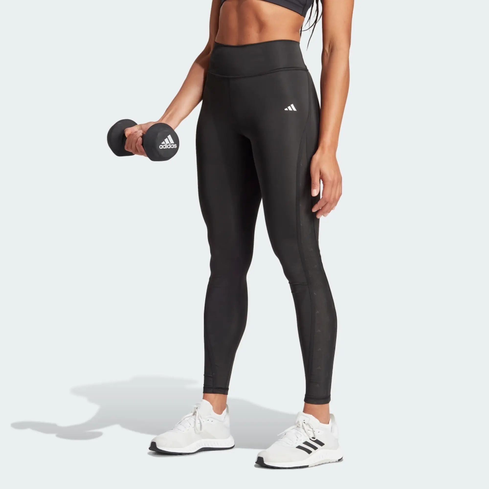 adidas Optime Mesh Full-Length Leggings