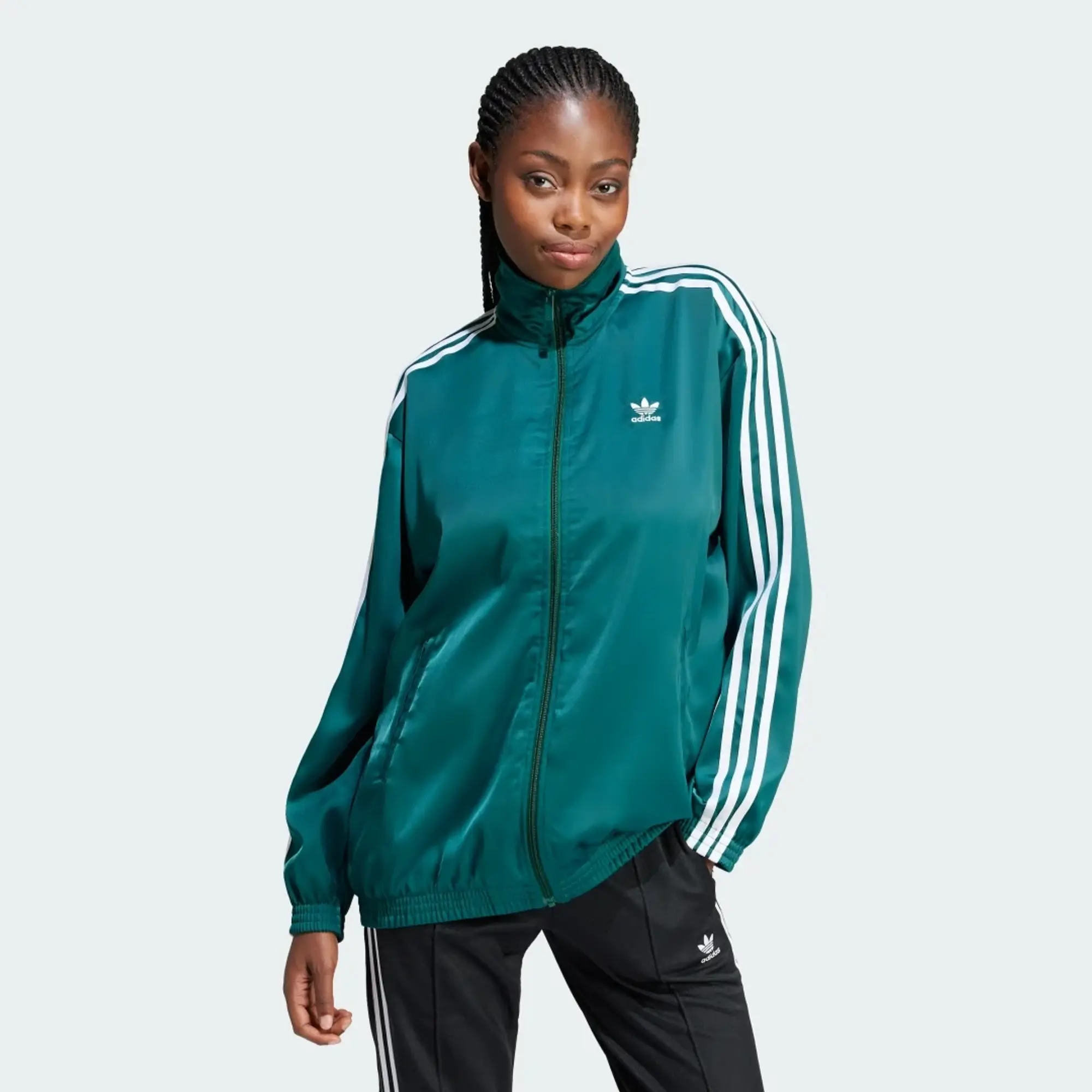 adidas Originals adidas Loose Satin Track Top
