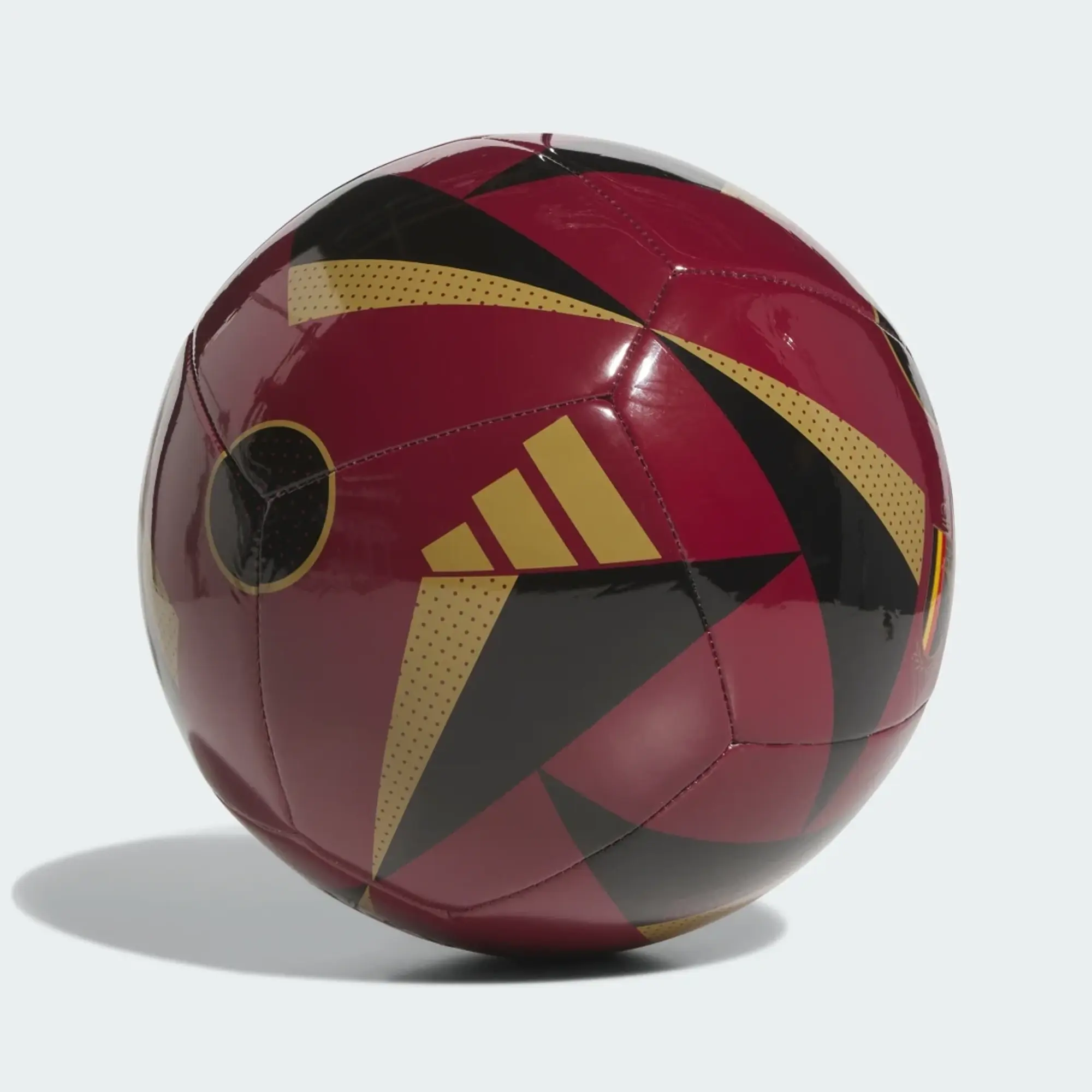 adidas Belgium FA Euro 2024 Club Football - Burgundy