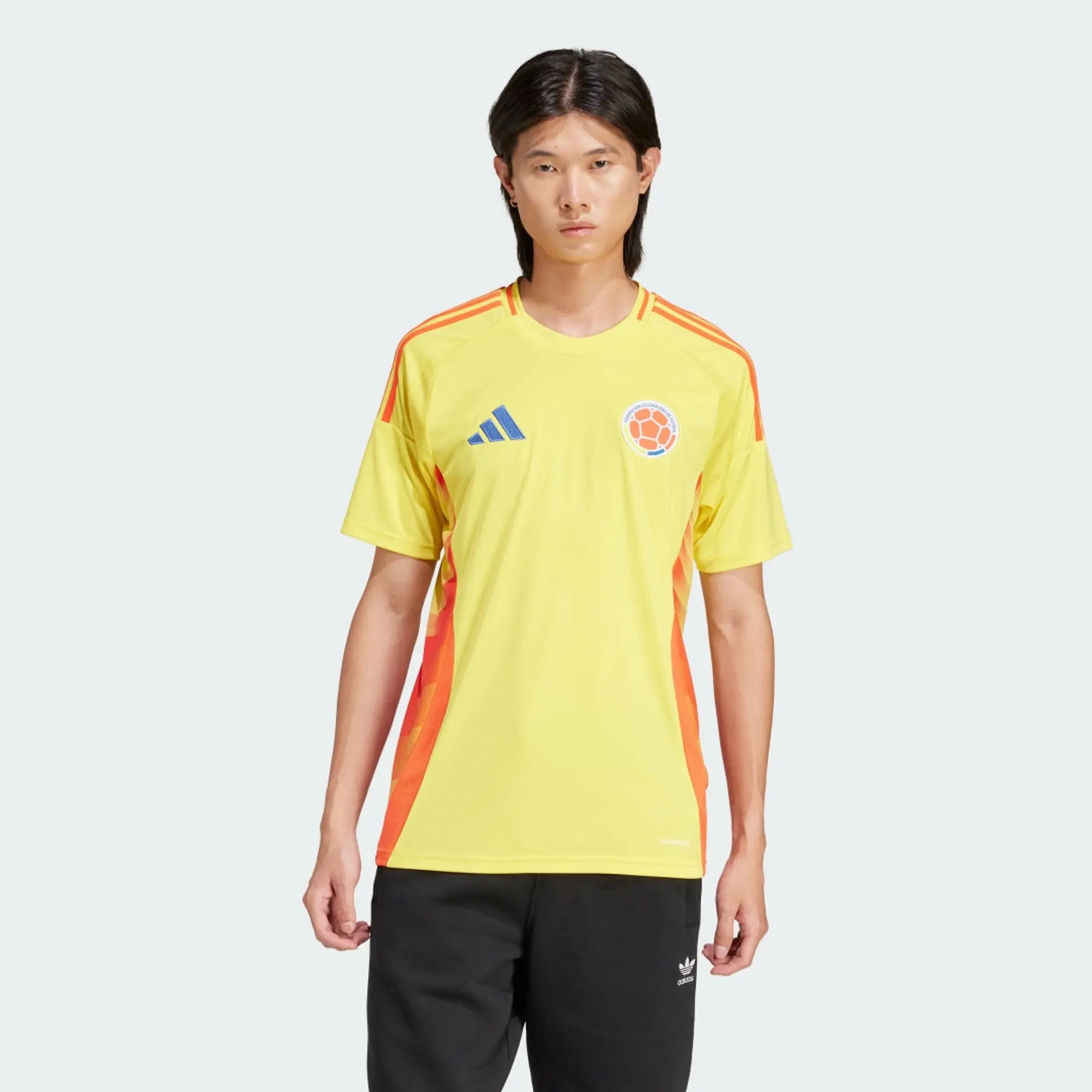 adidas Colombia Mens SS Home Copa America Shirt 2024