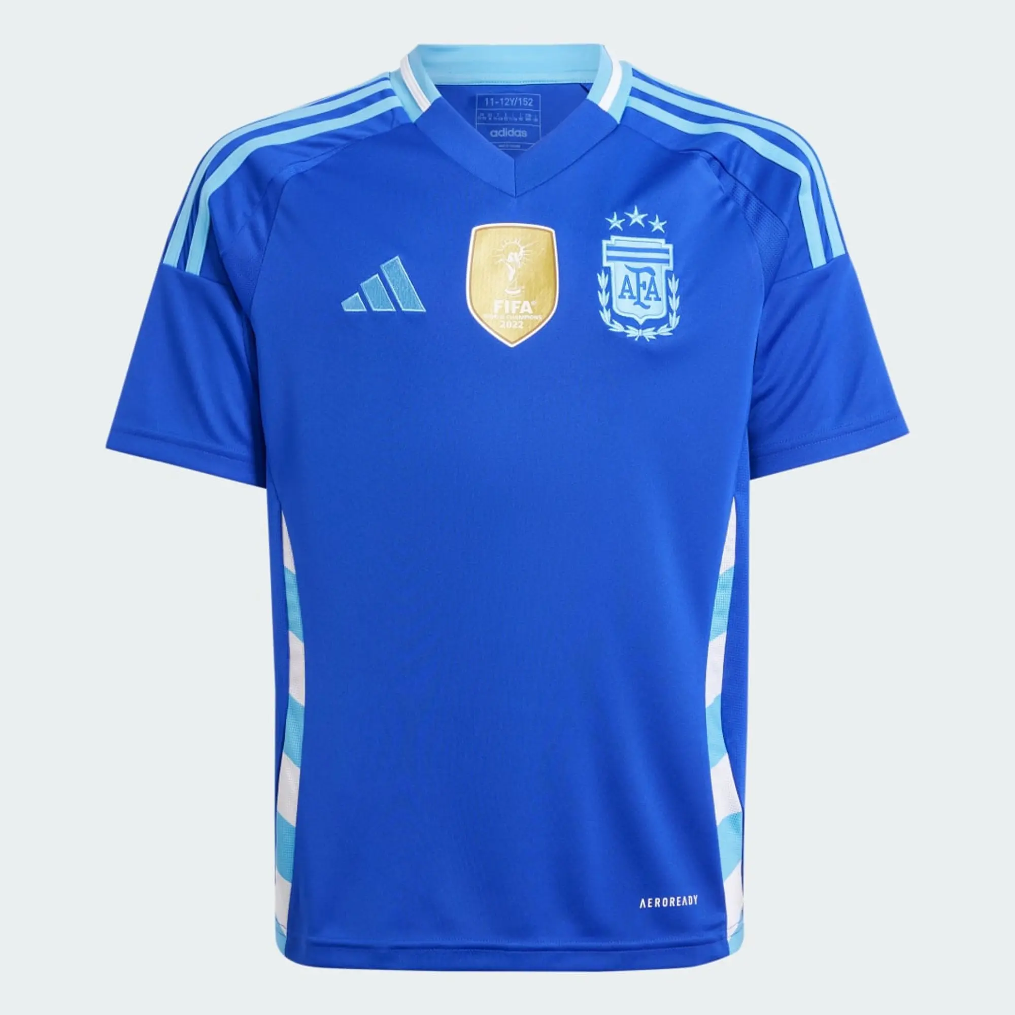 adidas Argentina Kids SS Away Copa America Shirt 2024