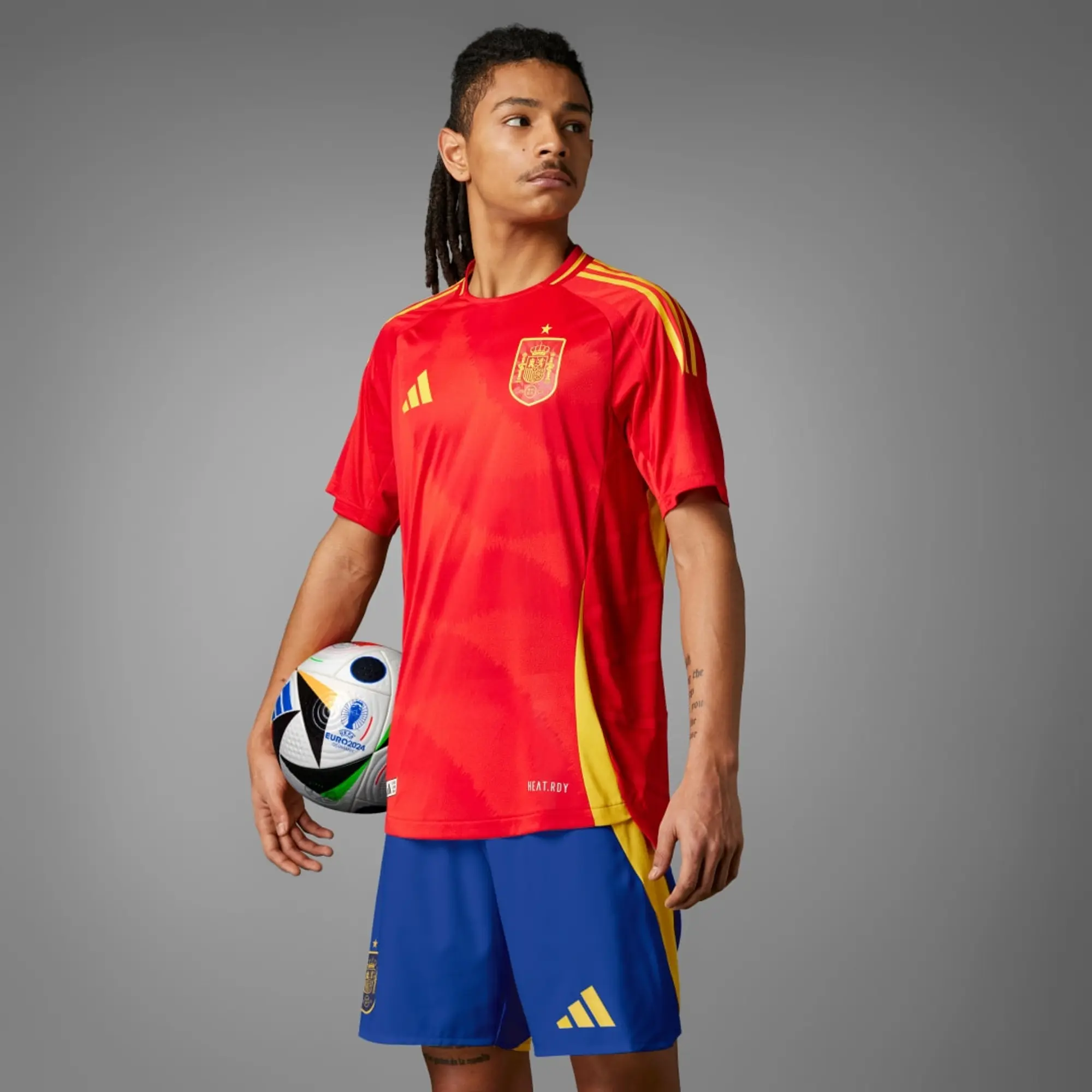 adidas Spain 2024 Authentic Home Shirt