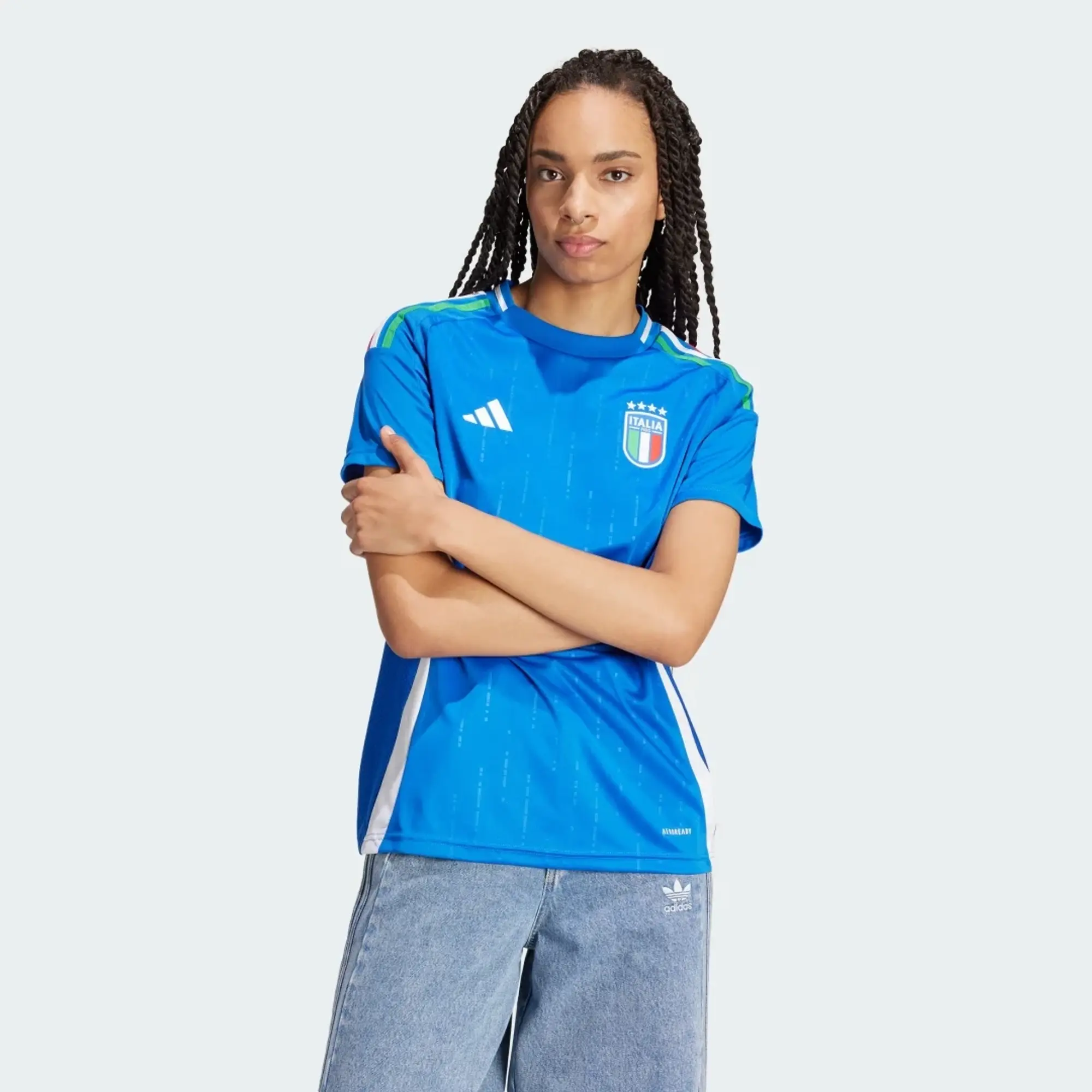 adidas Italy Womens SS Home Shirt 2024