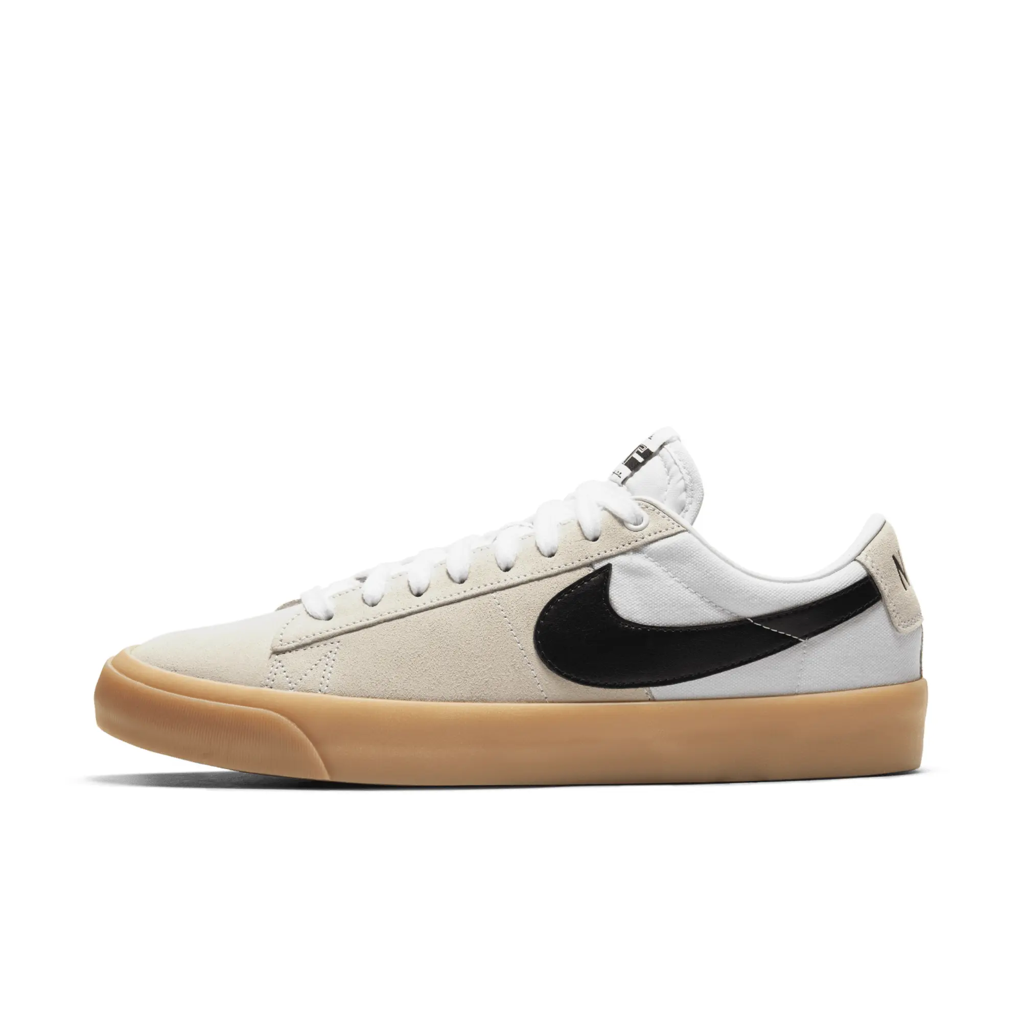 Nike SB Zoom Blazer Low Pro GT Skate Shoes White DC7695 100 FOOTY.COM