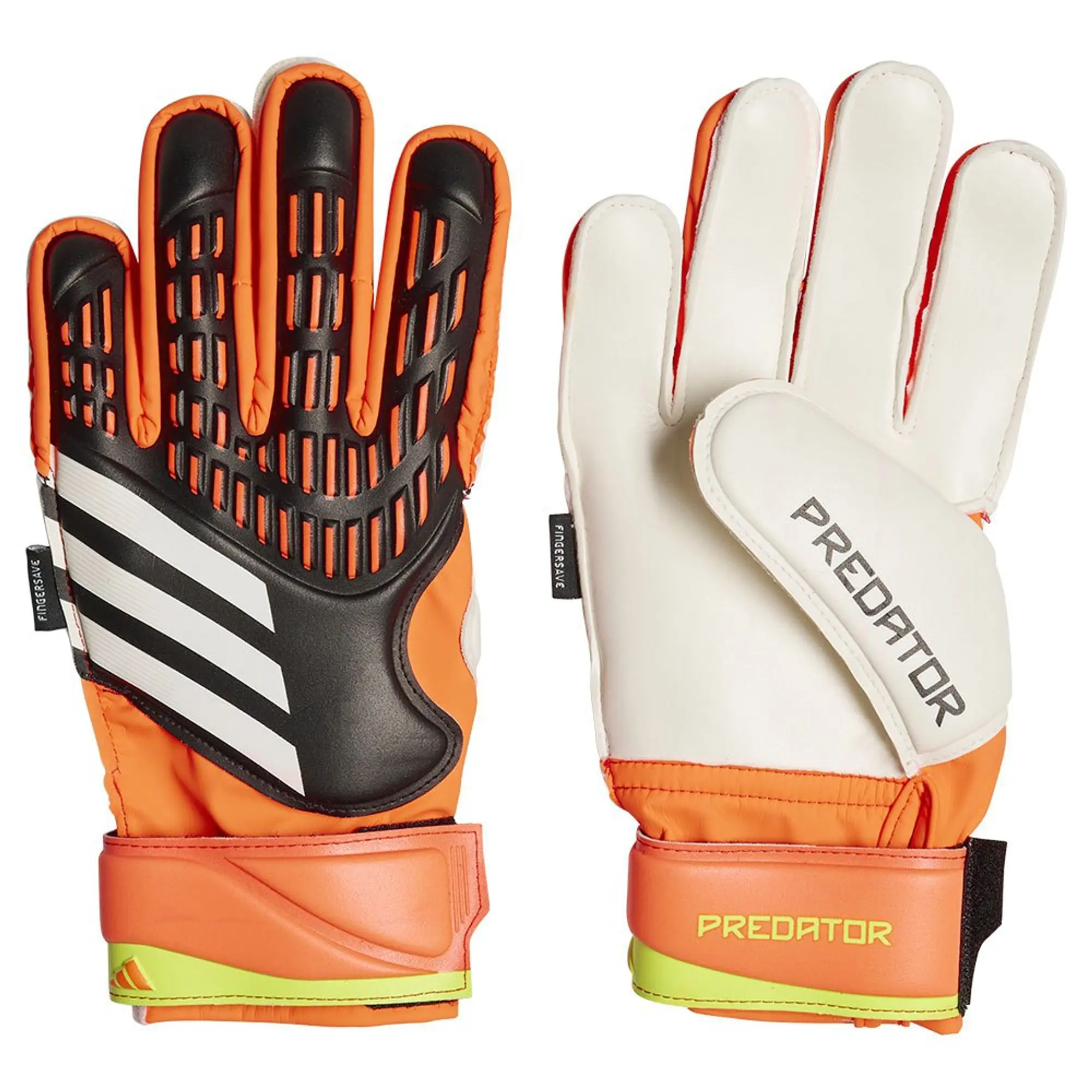 adidas Predator Match Fingersave Goalkeeper Gloves Junior IQ4036 FOOTY.COM