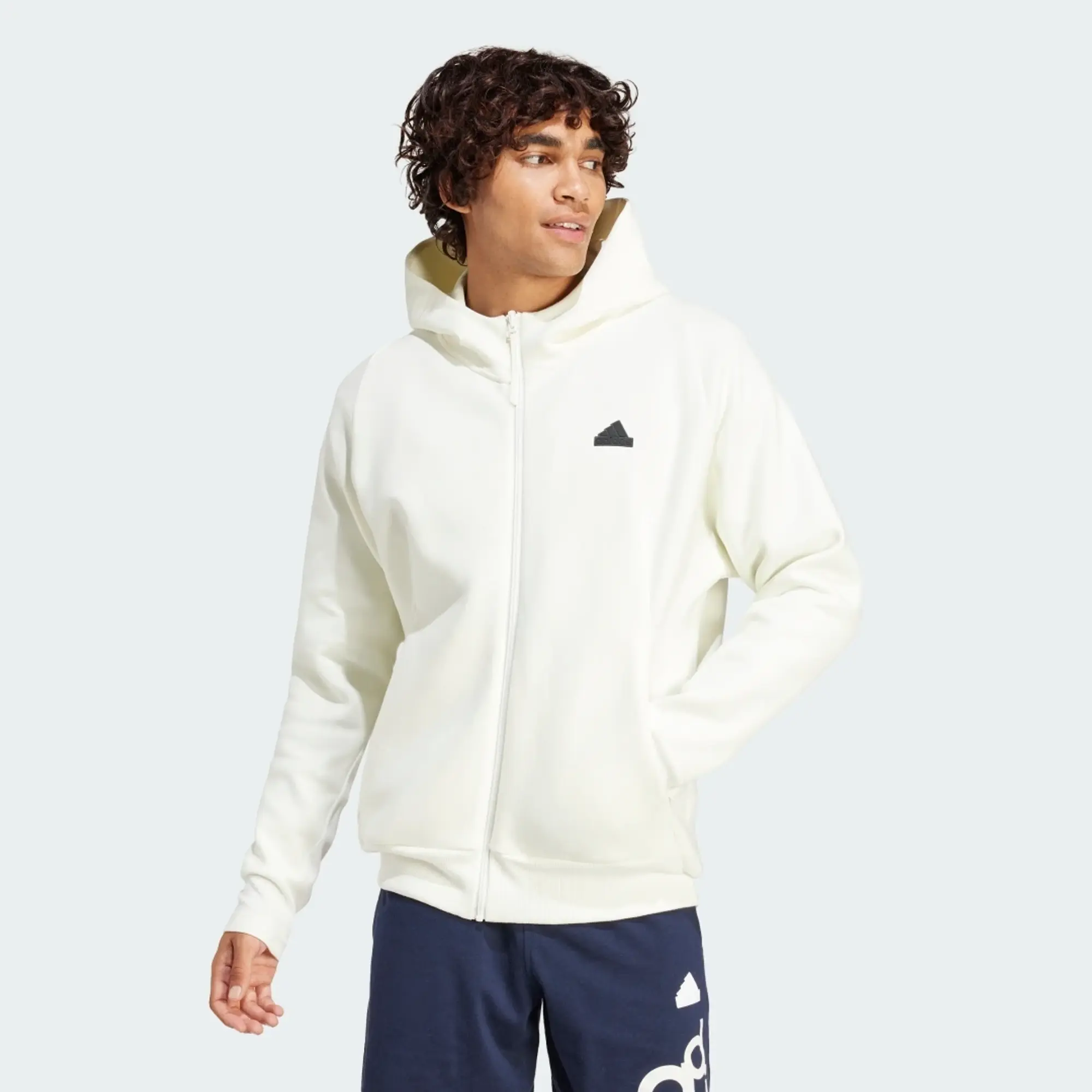 adidas Men Z.N.E. Premium Full Zip Hooded Track Jacket