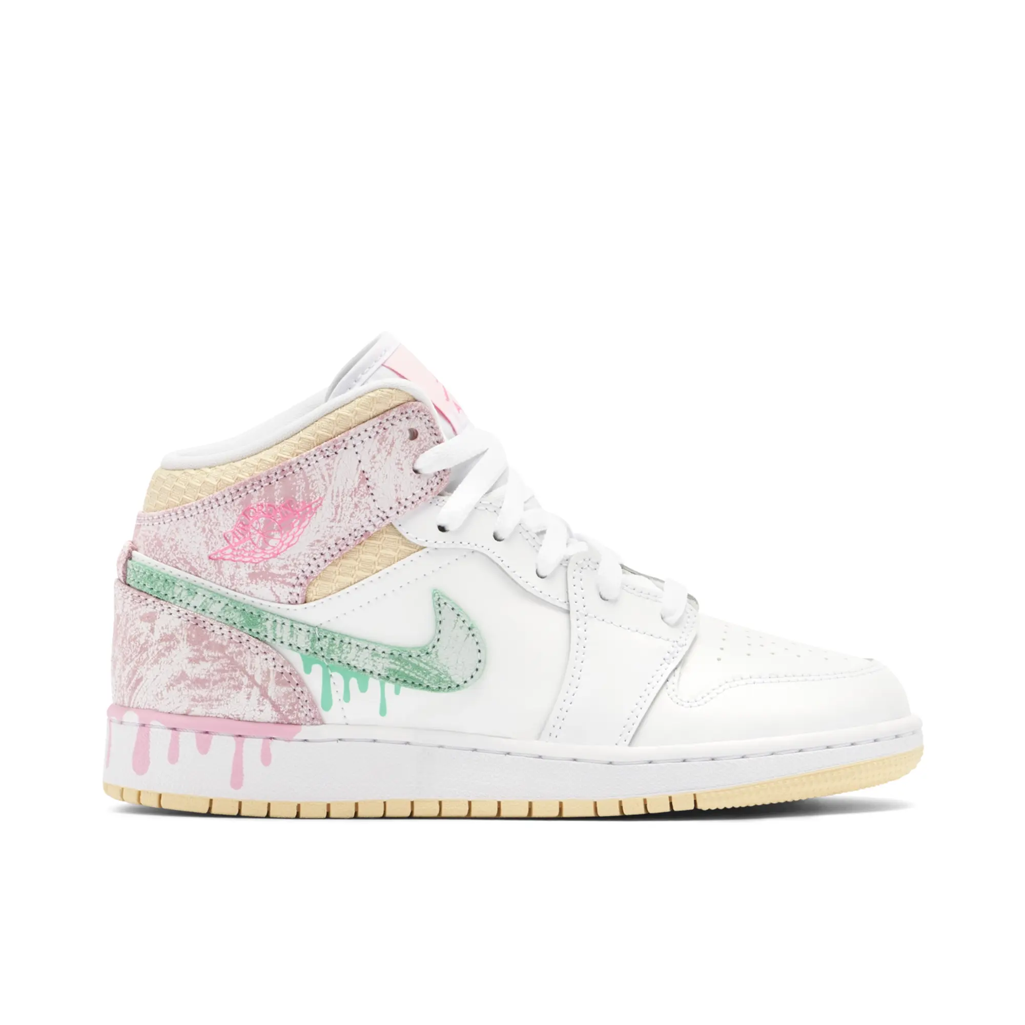 Nike Jordan Jordan 1 Mid Paint Drip (Gs)