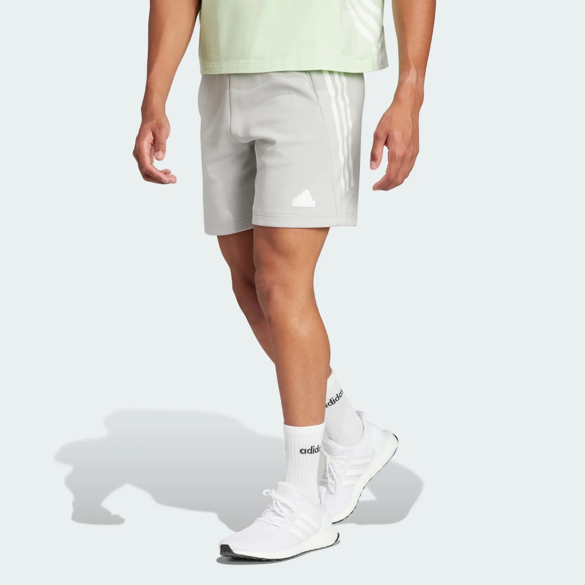 adidas Men Future Icons 3 Stripes Shorts