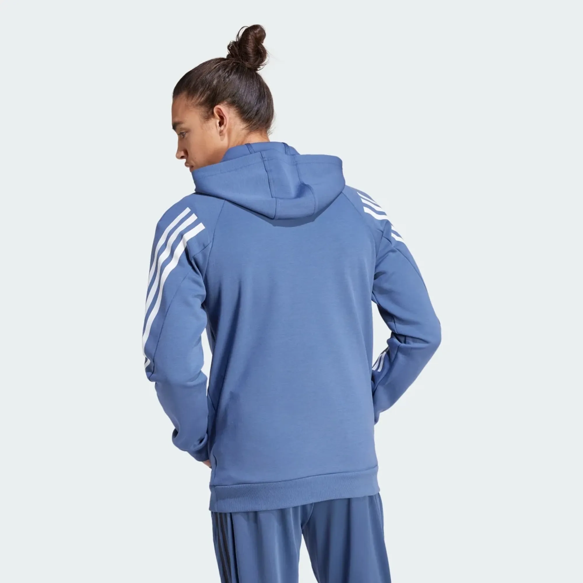 Is3886 adidas Men Future Icons 3 Stripes Hoodie | IR9224 | FOOTY.COM