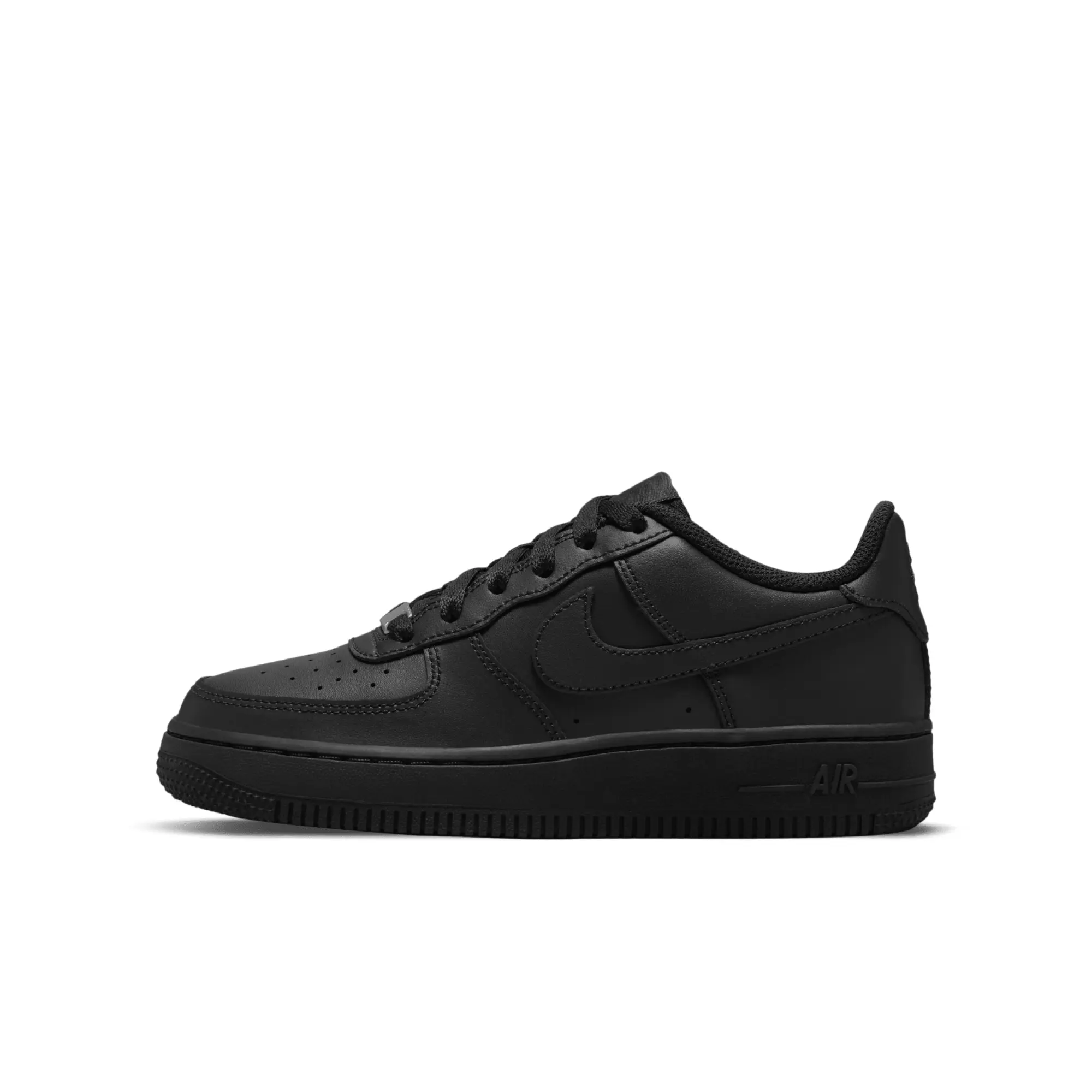 Nike black air force 1 Youth trainers DH2920 001 FOOTY.COM