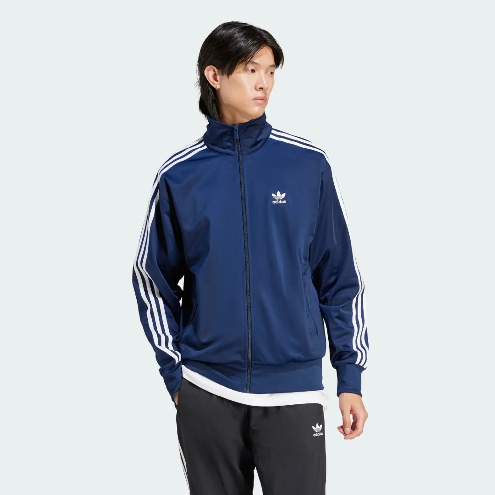 adidas Originals Adicolor Classics Firebird Track Top, Navy