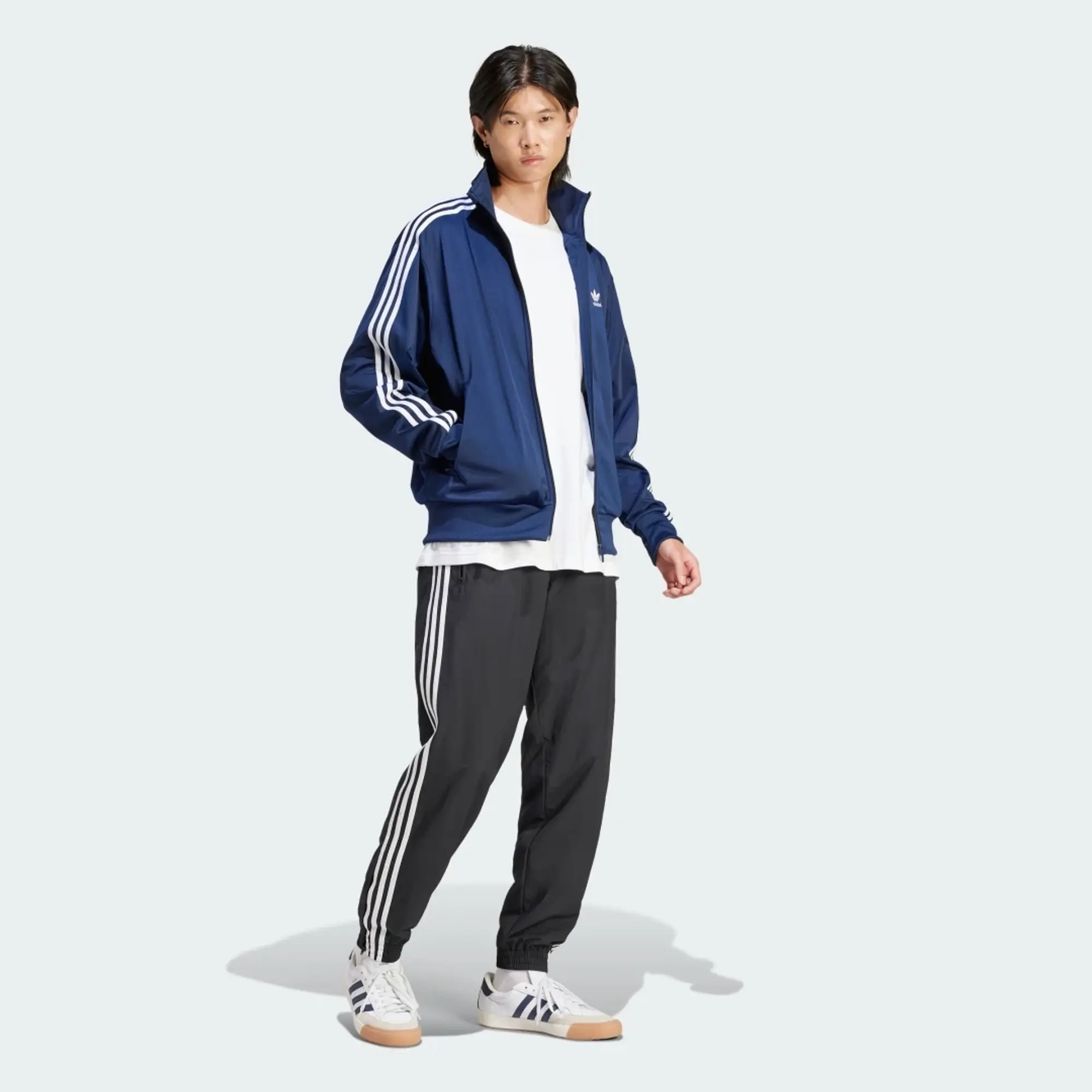 adidas Originals Adicolor Classics Firebird Track Top, Navy