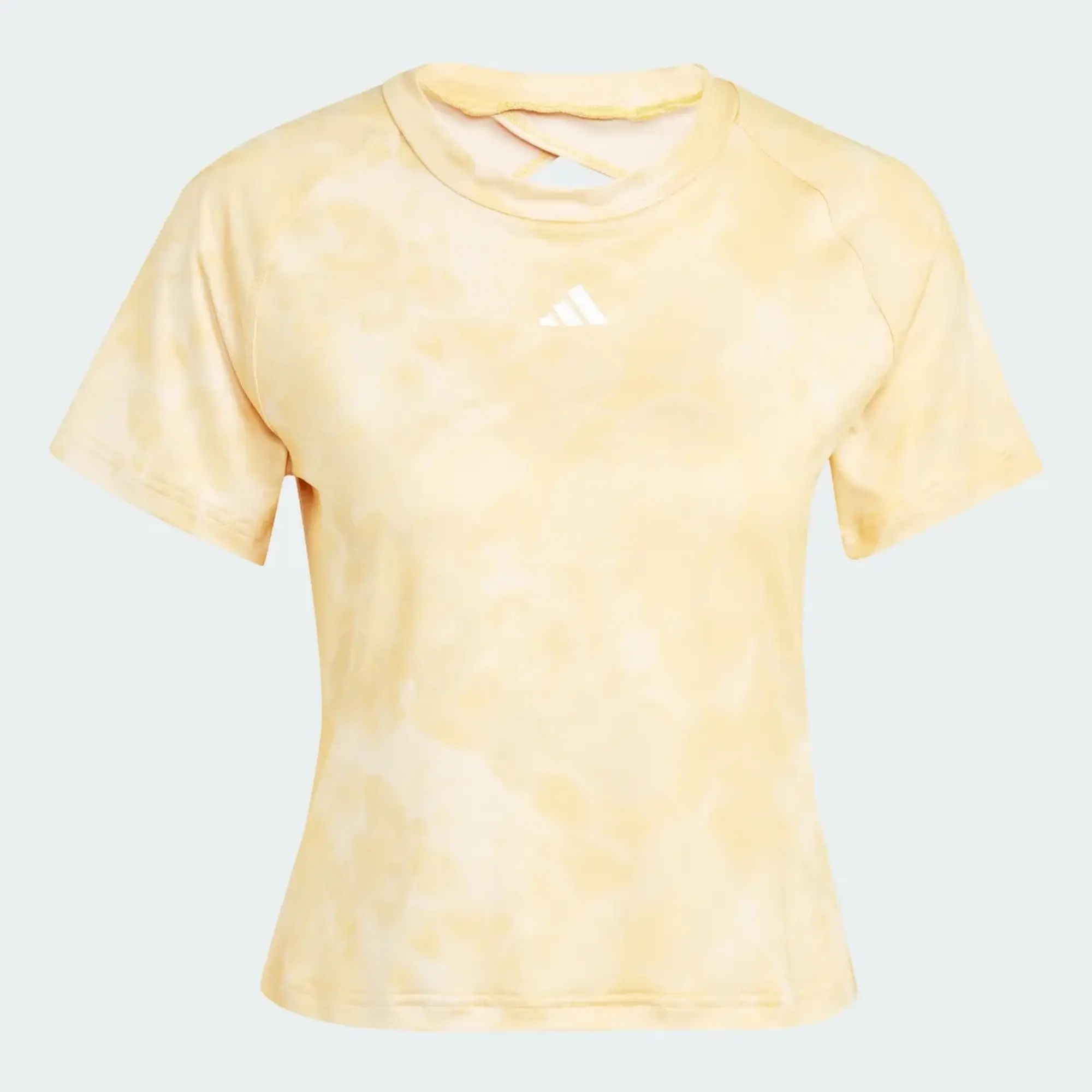 adidas Women Train Essentials AOP Flower Tie Dye Tee
