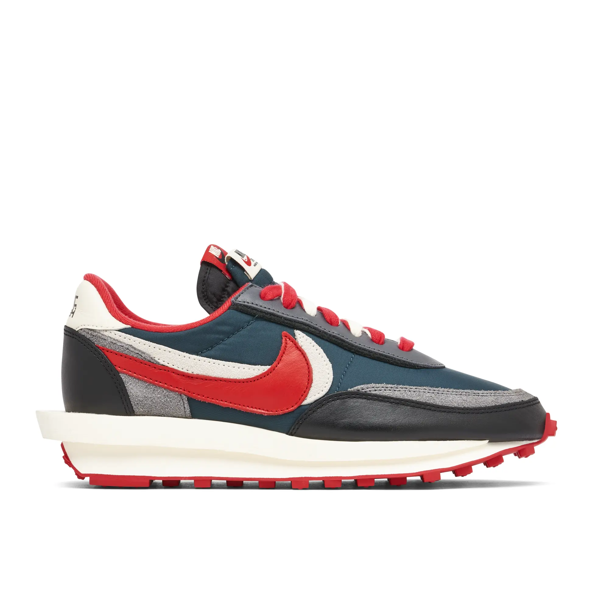 Undercover X Sacai X Nike Ld Waffle Midnight Spruce University Red