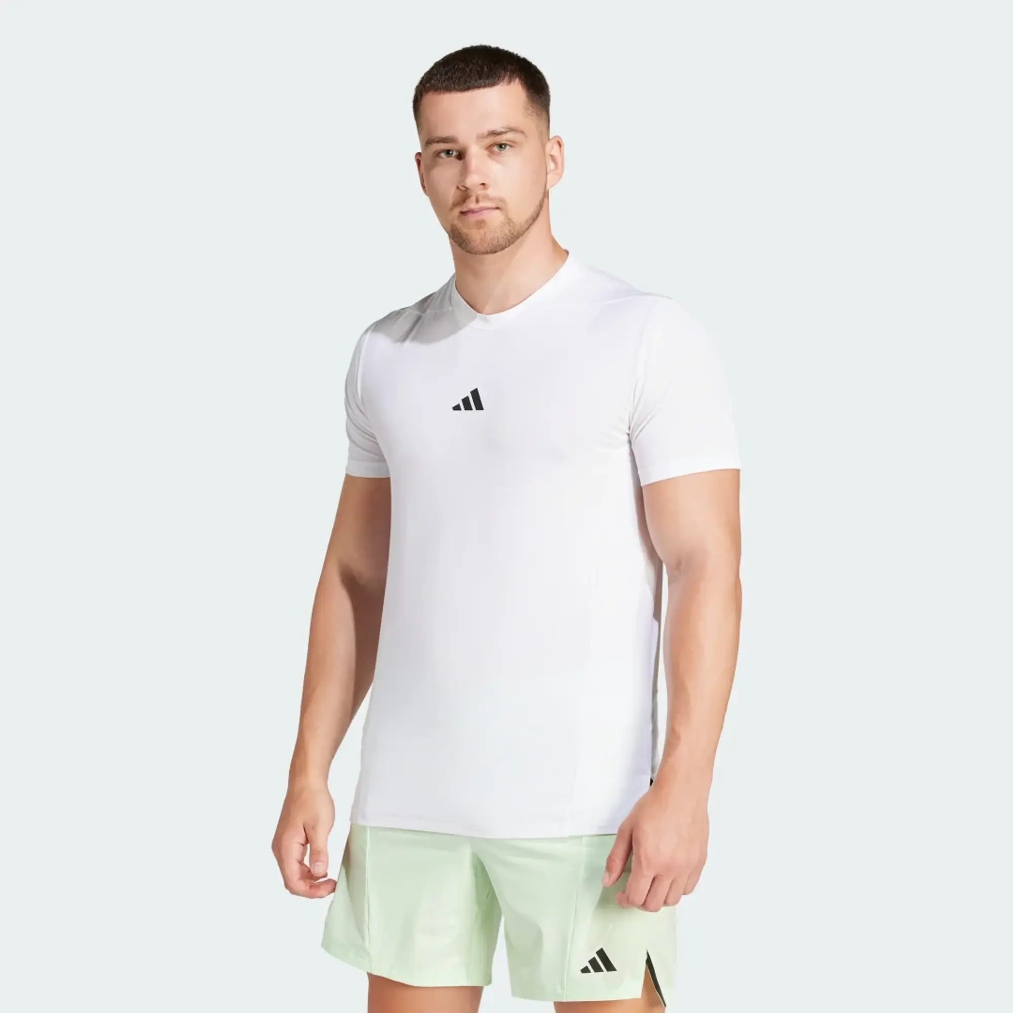 Adidas Training D4t T-Shirt In White