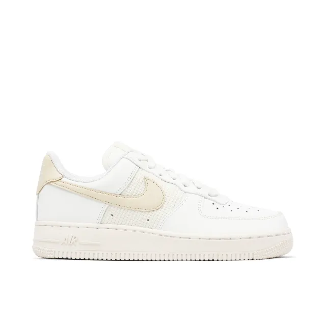 Nike Nike Air Force 1 07 Cross Stitch White Fossil Womens 