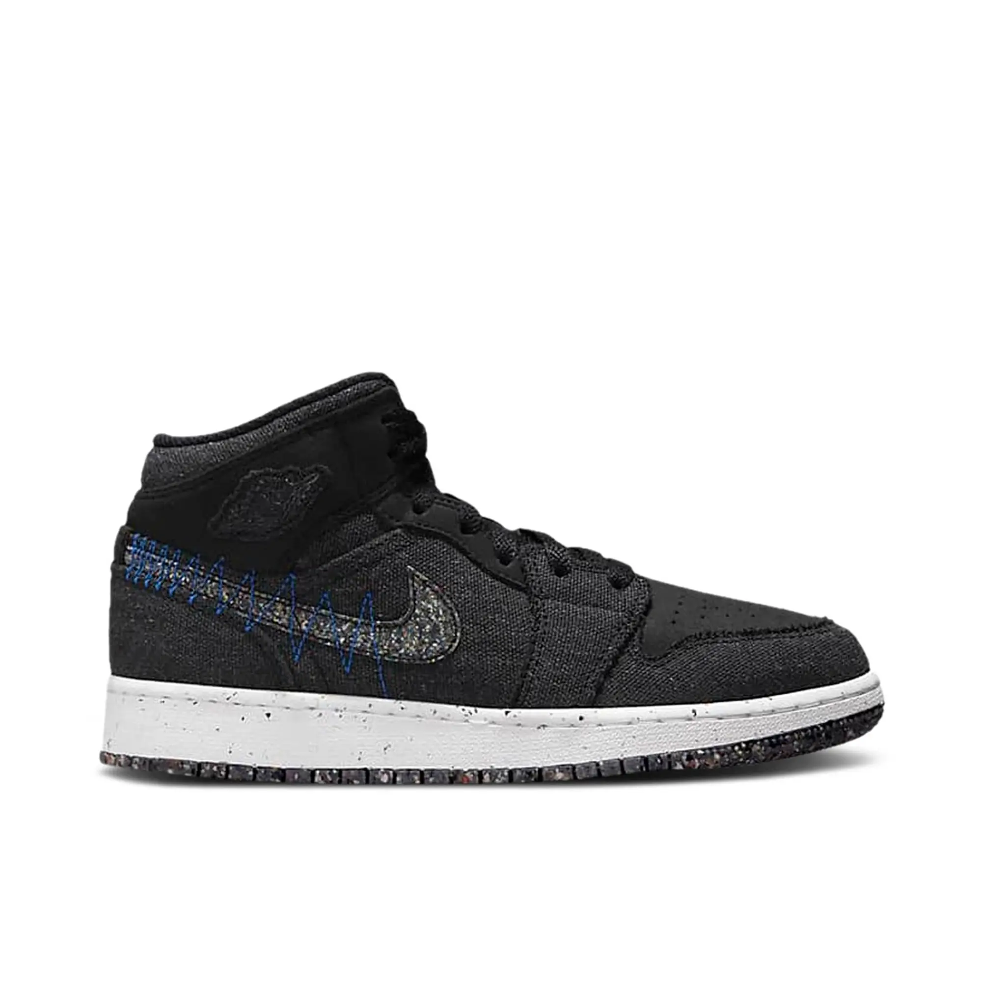 Nike Jordan Air Jordan Air Jordan 1 Mid SE Crater Black GS